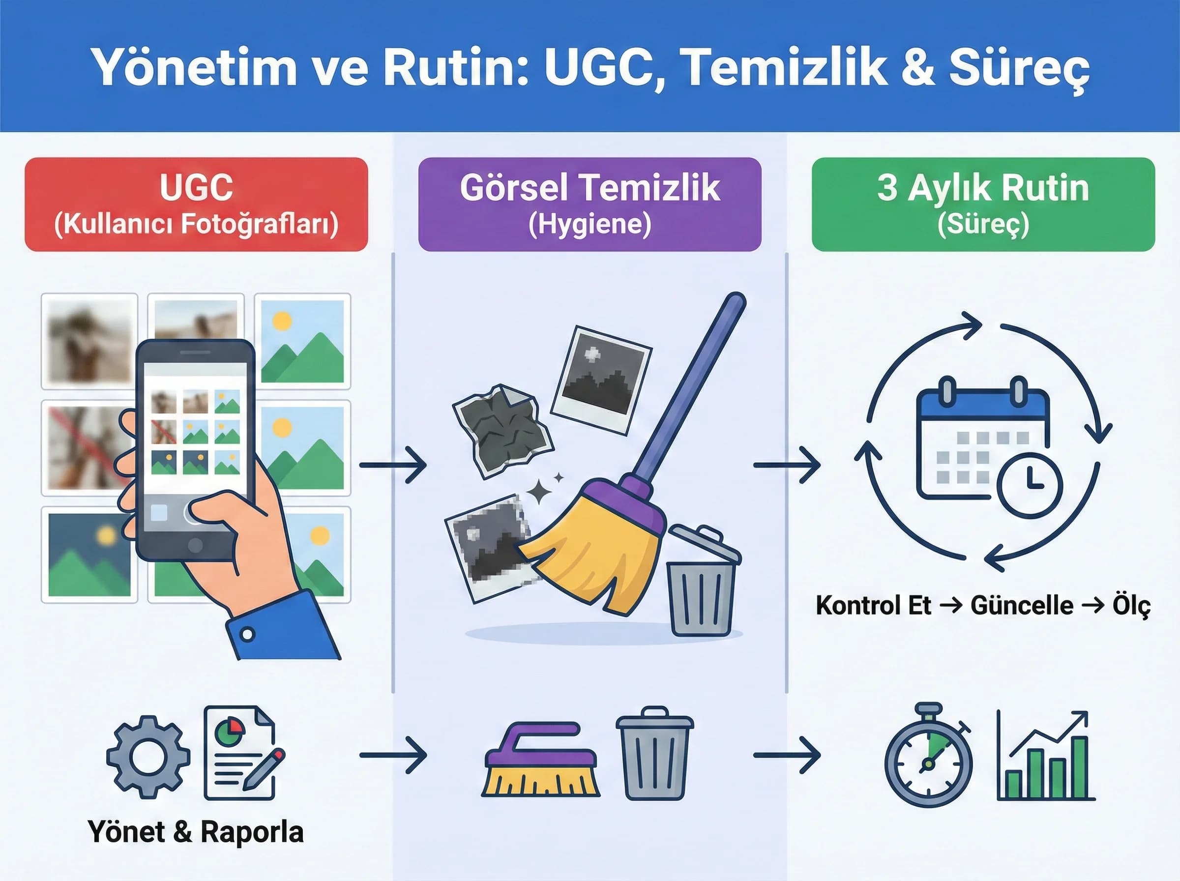 UGC/temizlik/rutin ayraç