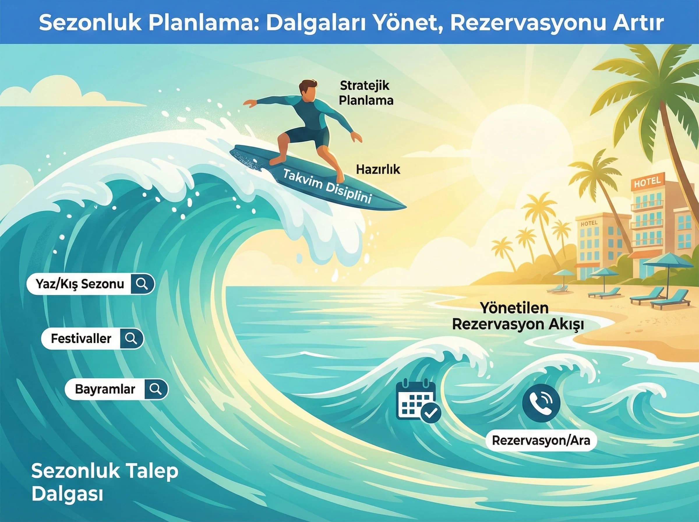 Sezon dalgaları ayraç