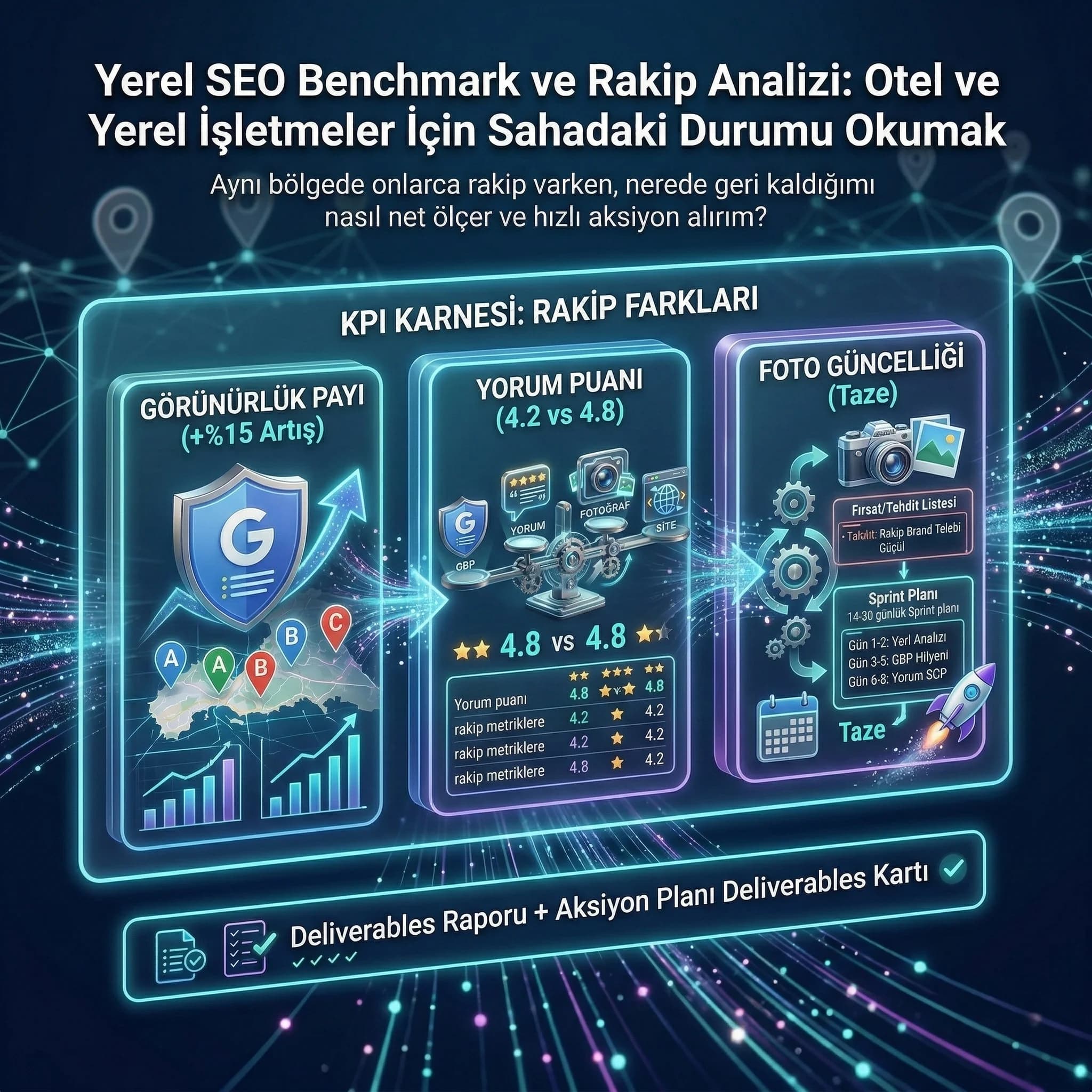 Alt işletme KPI kartı