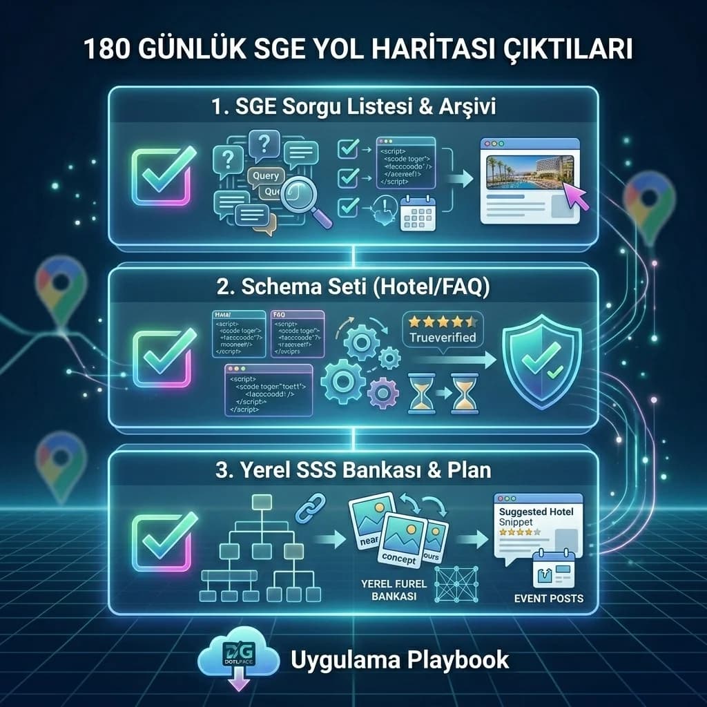 180 günlük SGE yol haritası çıktıları kartı