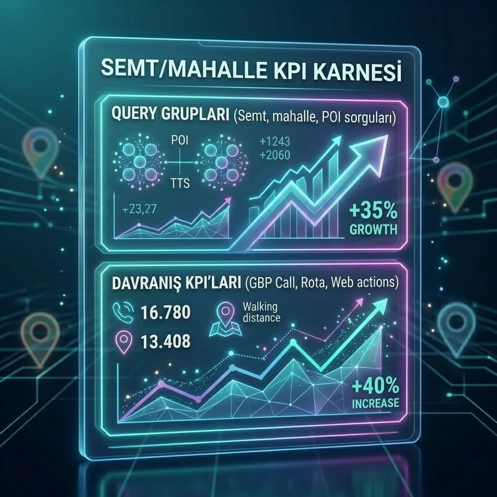 Hyperlocal KPI kartı