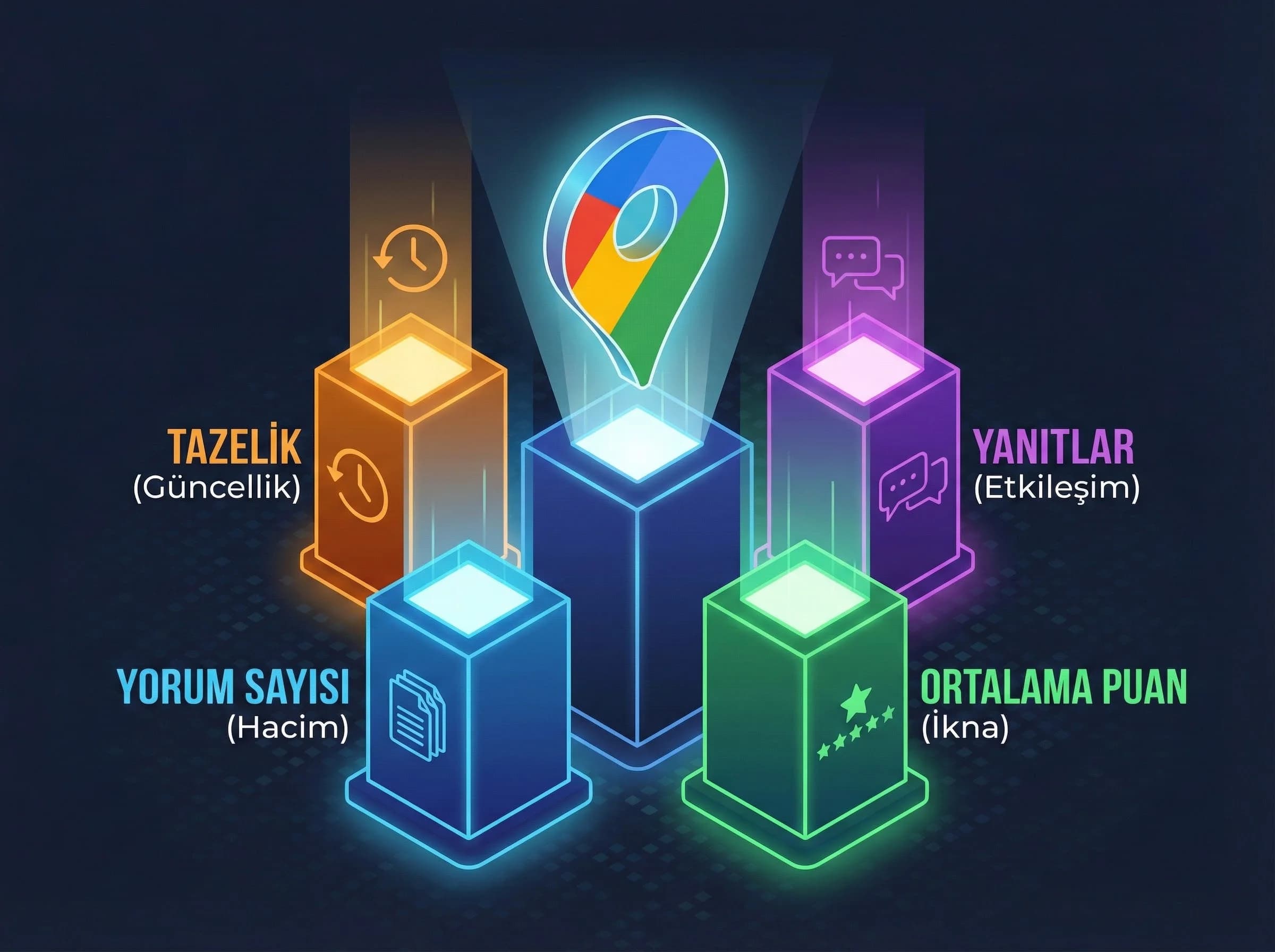 Yorumların Local Pack sinyali rolünü başlatan bölüm ayırıcı görseli