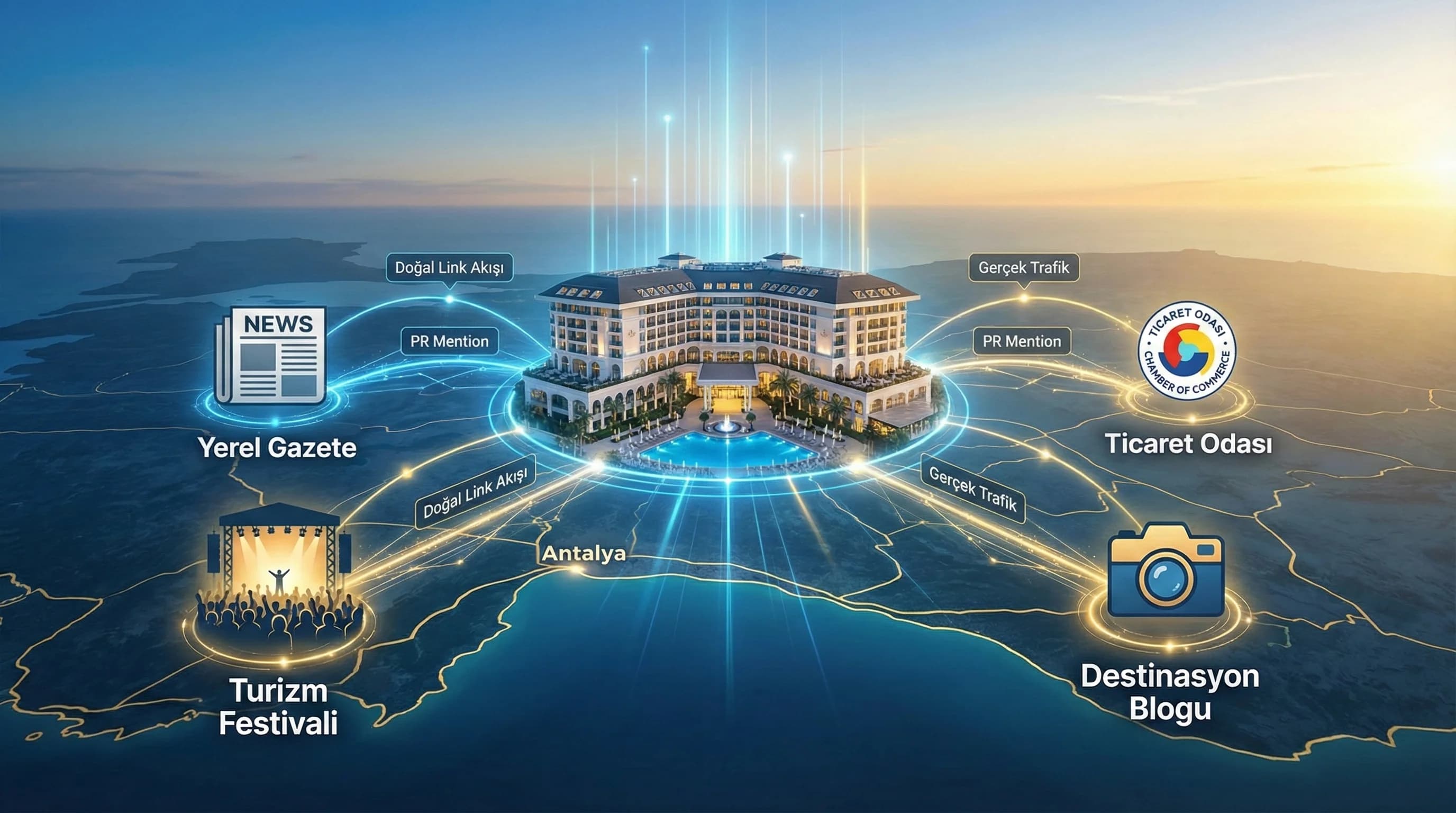 Yerel Link Building ve PR: Otel ve Yerel İşletmeler İçin Otorite Stratejisi