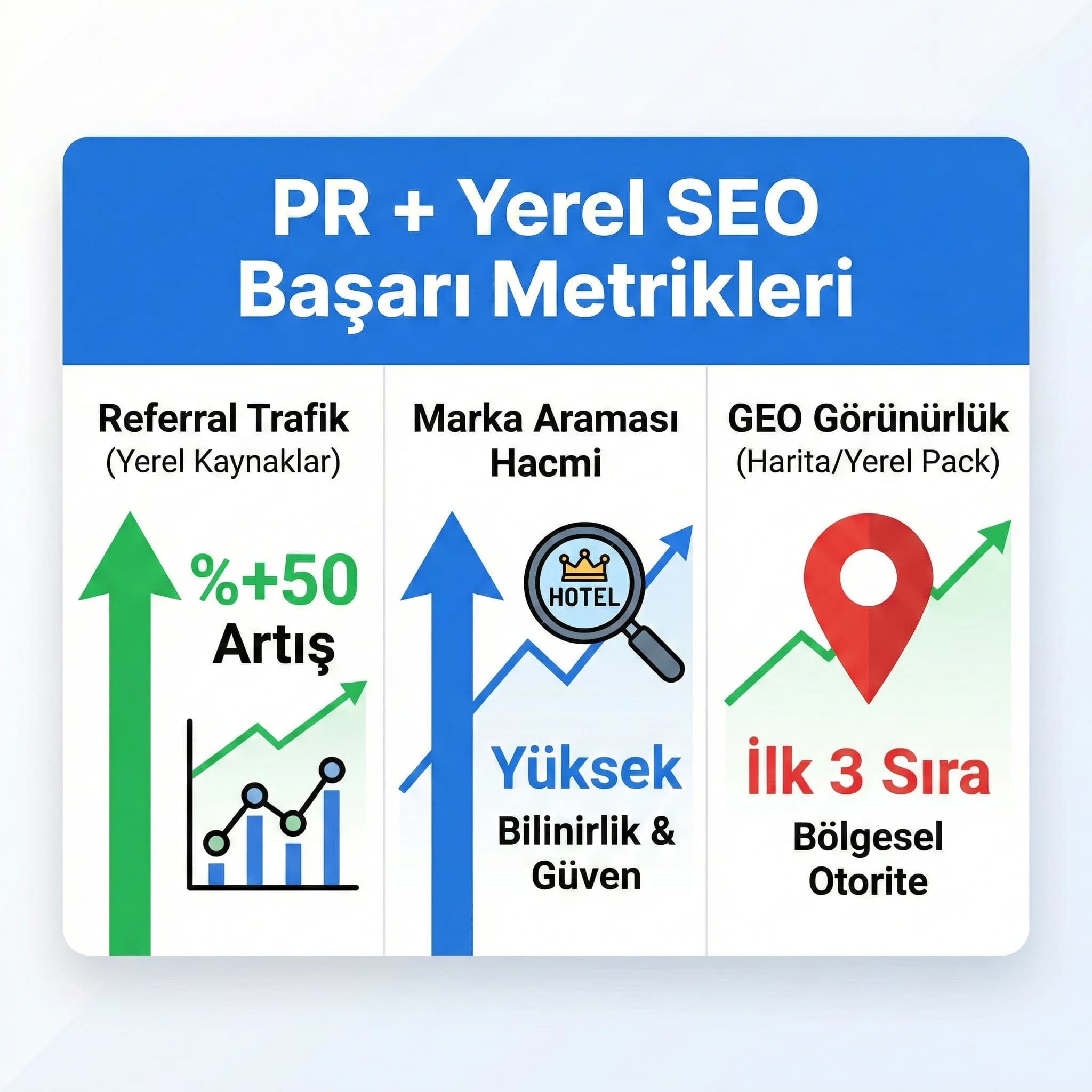 PR+SEO KPI kartı