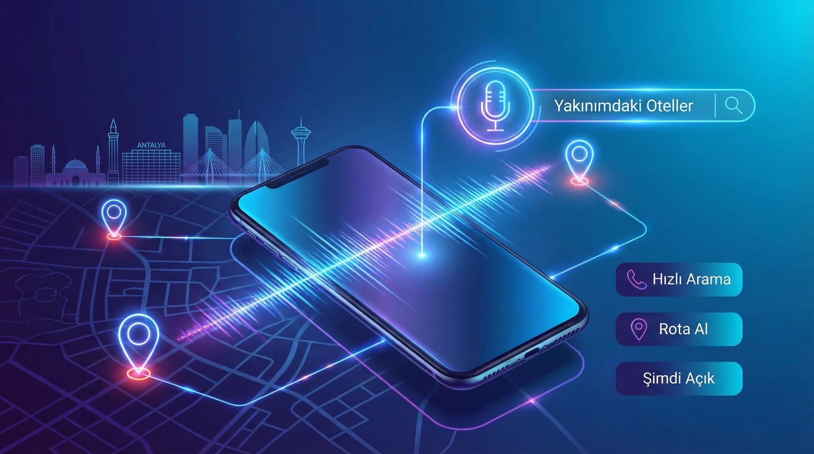 Voice Search ve “Yakınımda” Sorgular: Otel ve Yerel İşletmeler İçin Yerel SEO Stratejisi