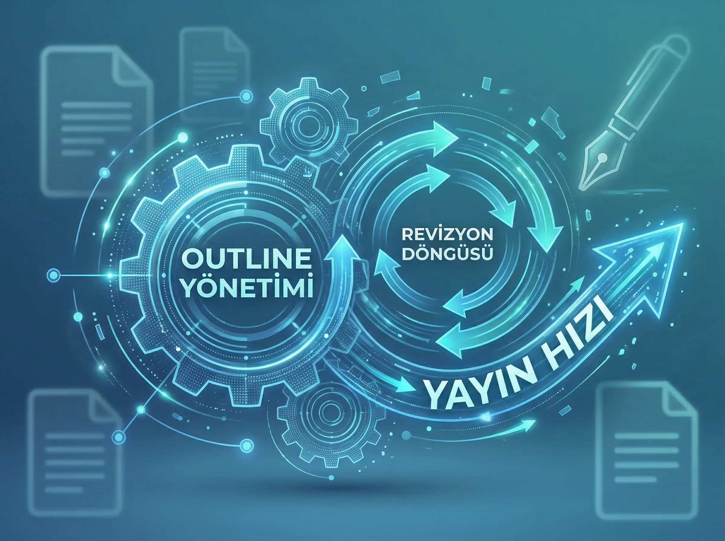 Outline ve revizyon süreci, içerik operasyon yönetimi