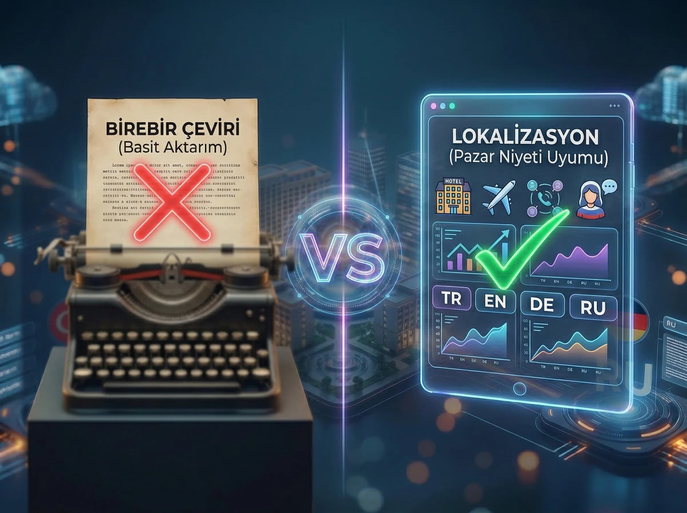 Çeviri vs lokalizasyon ayracı, pazar dili uyumu