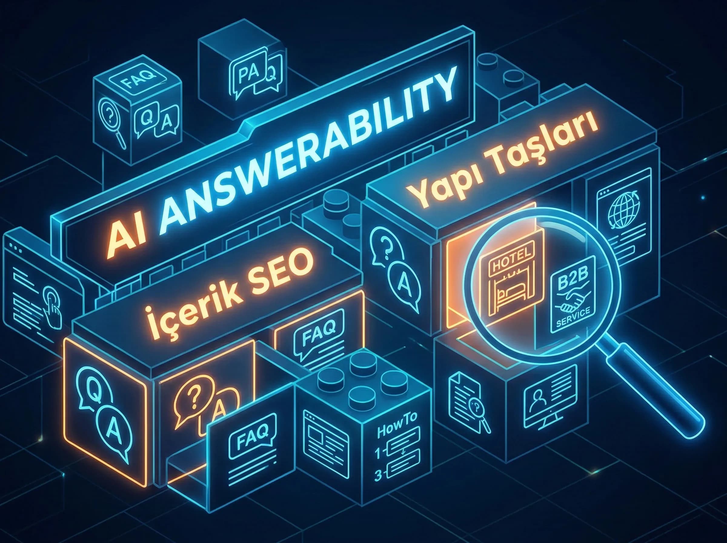 Answerability blokları, soru–cevap yapısı ve içerik SEO düzeni