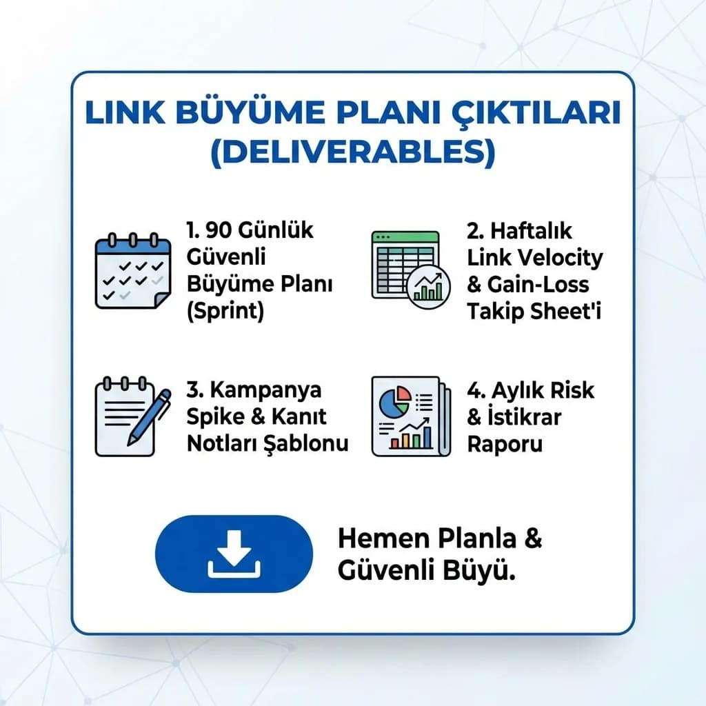 Takip sheet’i + e-posta seti + raporlama çıktısı + otel bağlamı