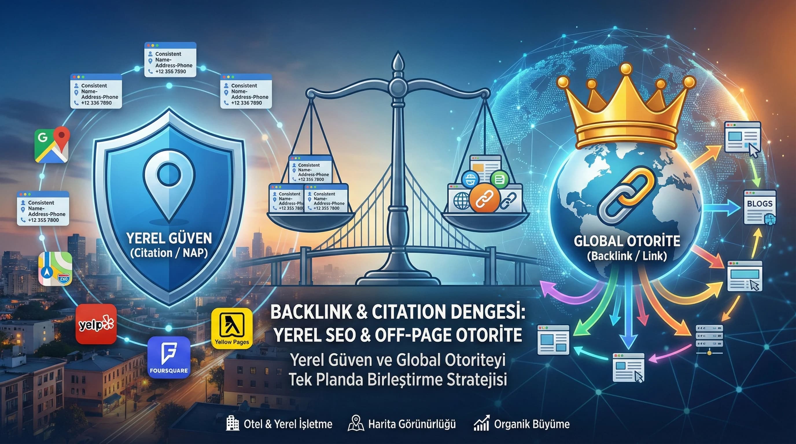 Backlink ve Citation Dengesi: Yerel SEO ve Off-Page Otoriteyi Nasıl Birleştirirsiniz?