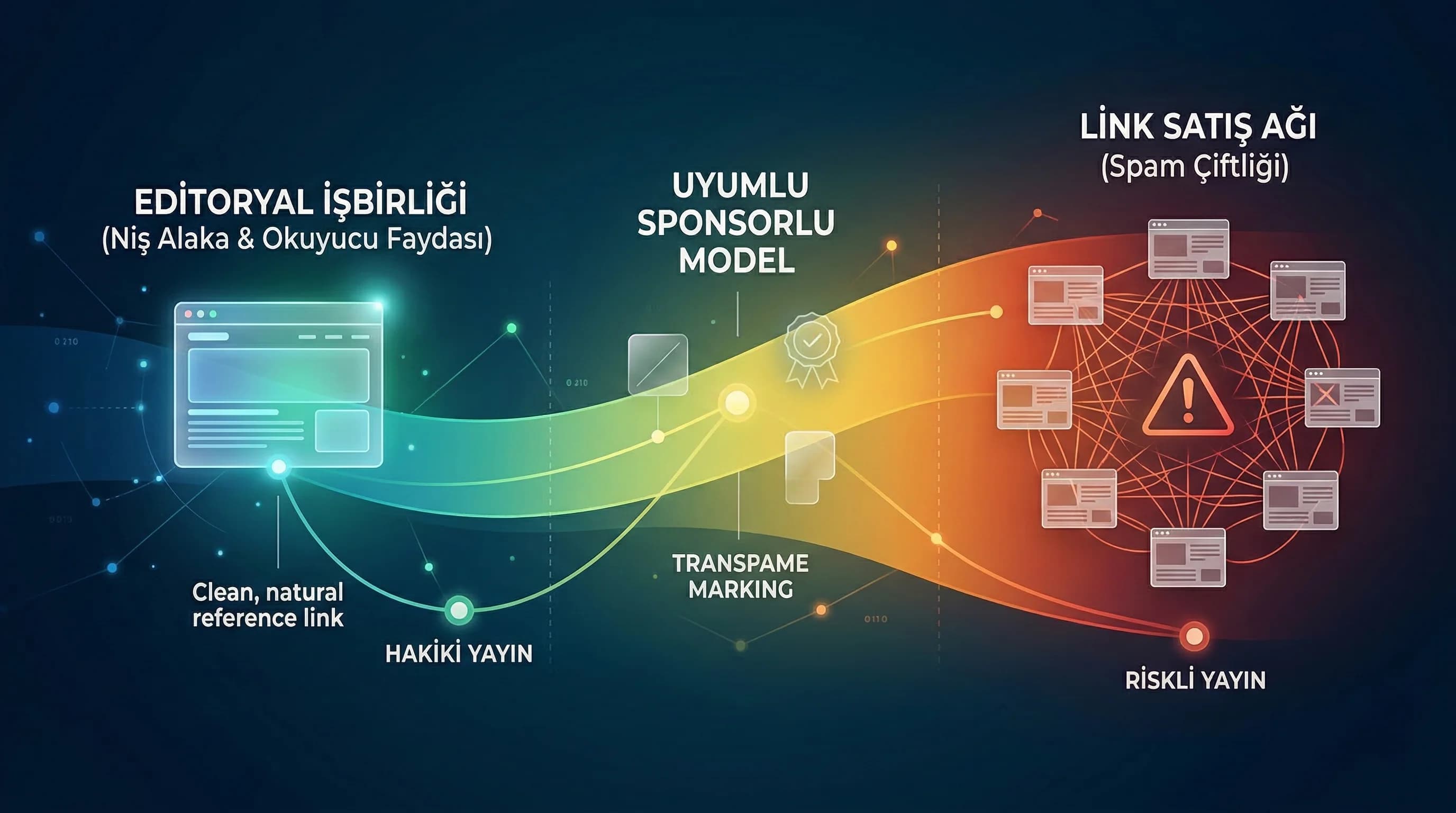 Guest post risk spektrumu, editoryal iş birliği ve uyumlu sponsorlu model