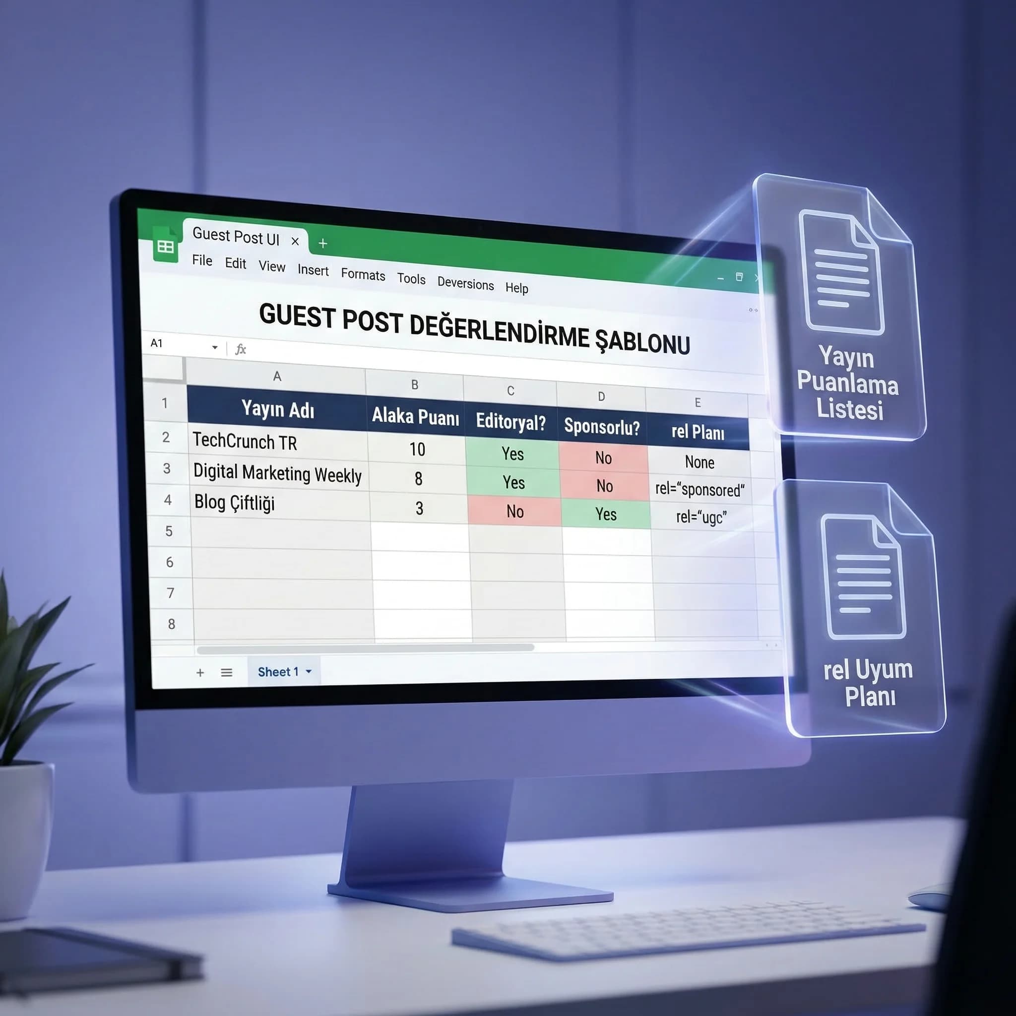 Guest post deliverables, yayın puanlama ve rel uyum çıktıları