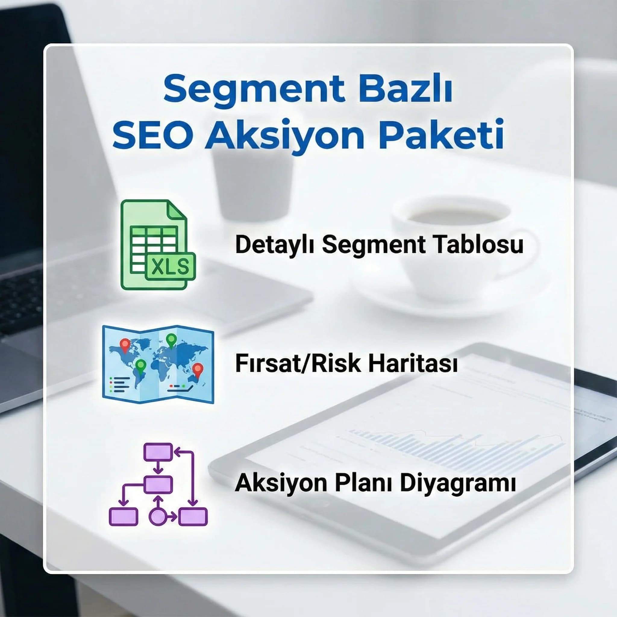 Segment rapor deliverables kartı, amaç yönetici sunumu, kurumsal bağlamı