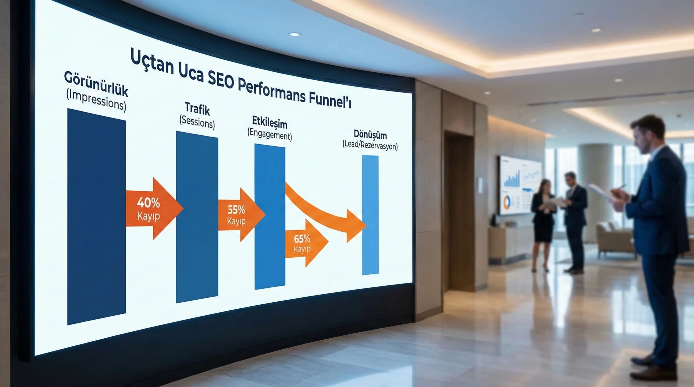 SEO Funnel Raporu: Ziyaretçiden Lead ve Rezervasyona Kadar