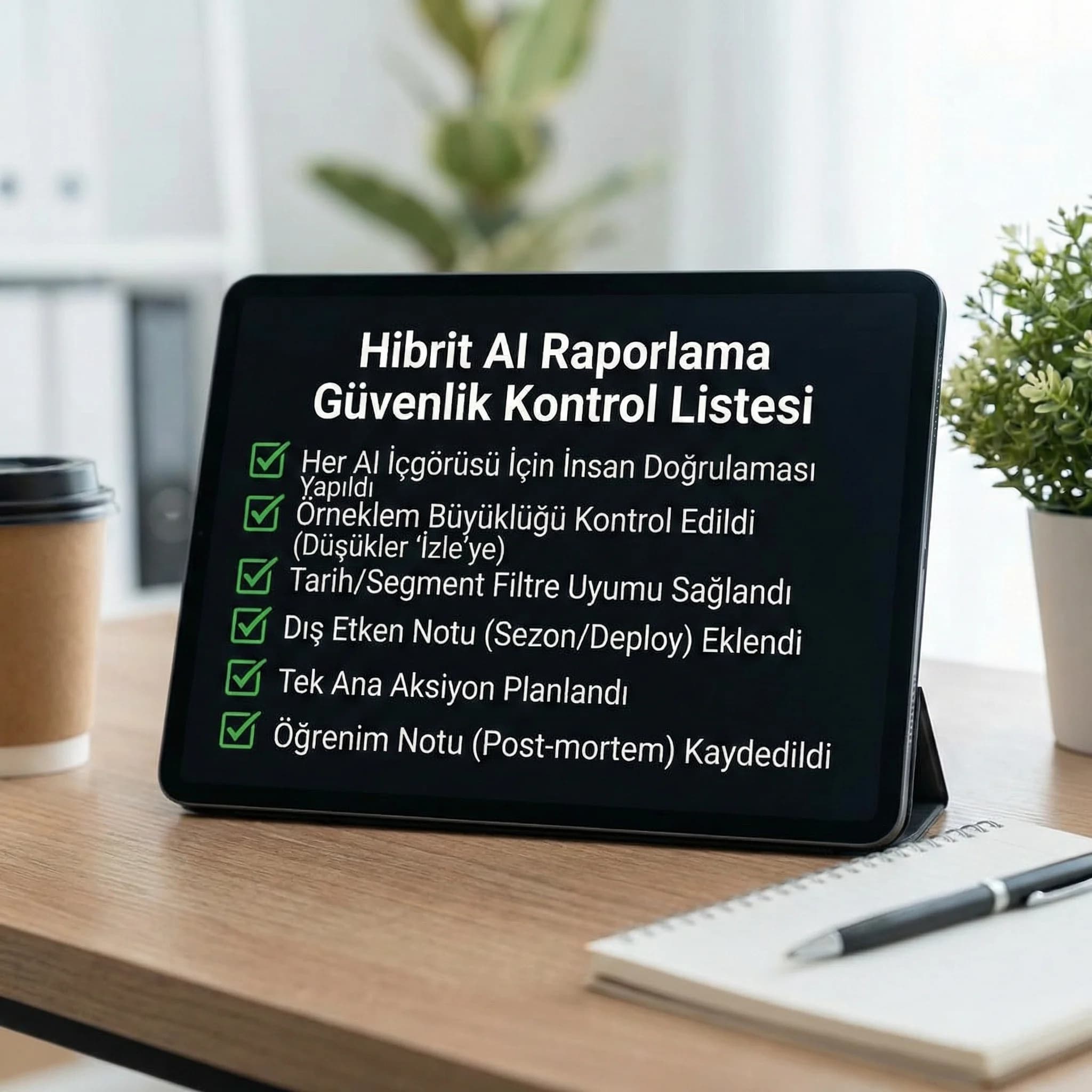 Anomali KPI kartı, amaç hızlı öncelik, ajans raporlama bağlamı