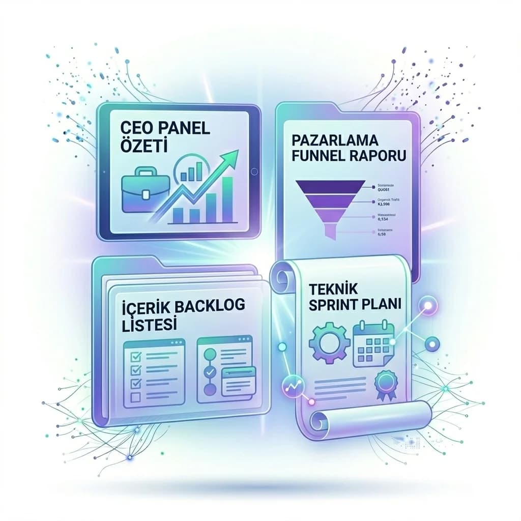 Panel seti deliverables kartı, amaç karar ve takip, kurum bağlamı