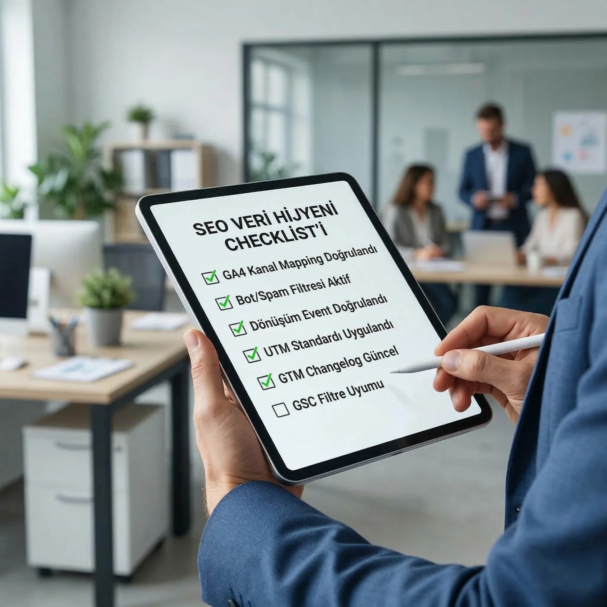 SEO veri hijyeni checklist kartı, amaç rutin kurmak, ajans bağlamı