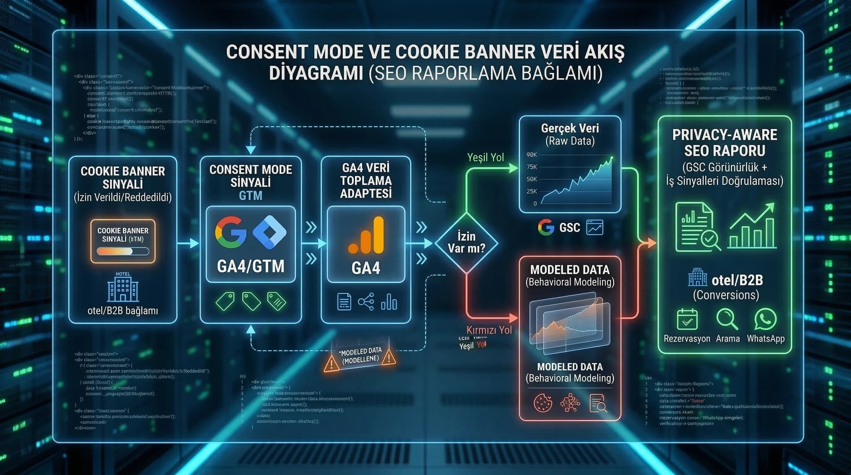 Modeled data ve doğrulama ayracı, güvenli yorum, kurum bağlamı