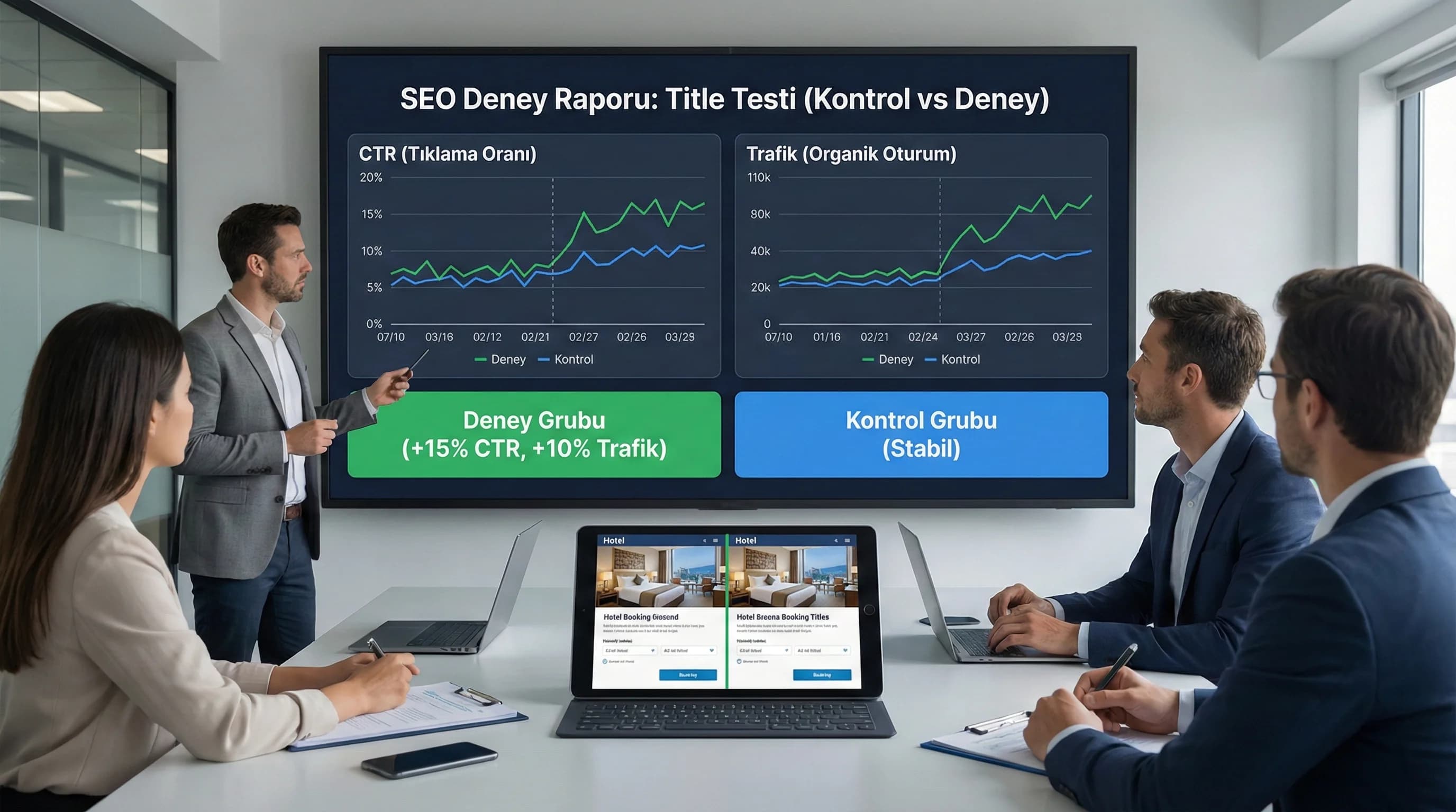 SEO Deneyleri ve A/B Test Sonuçlarını Nasıl Raporlarsınız?
