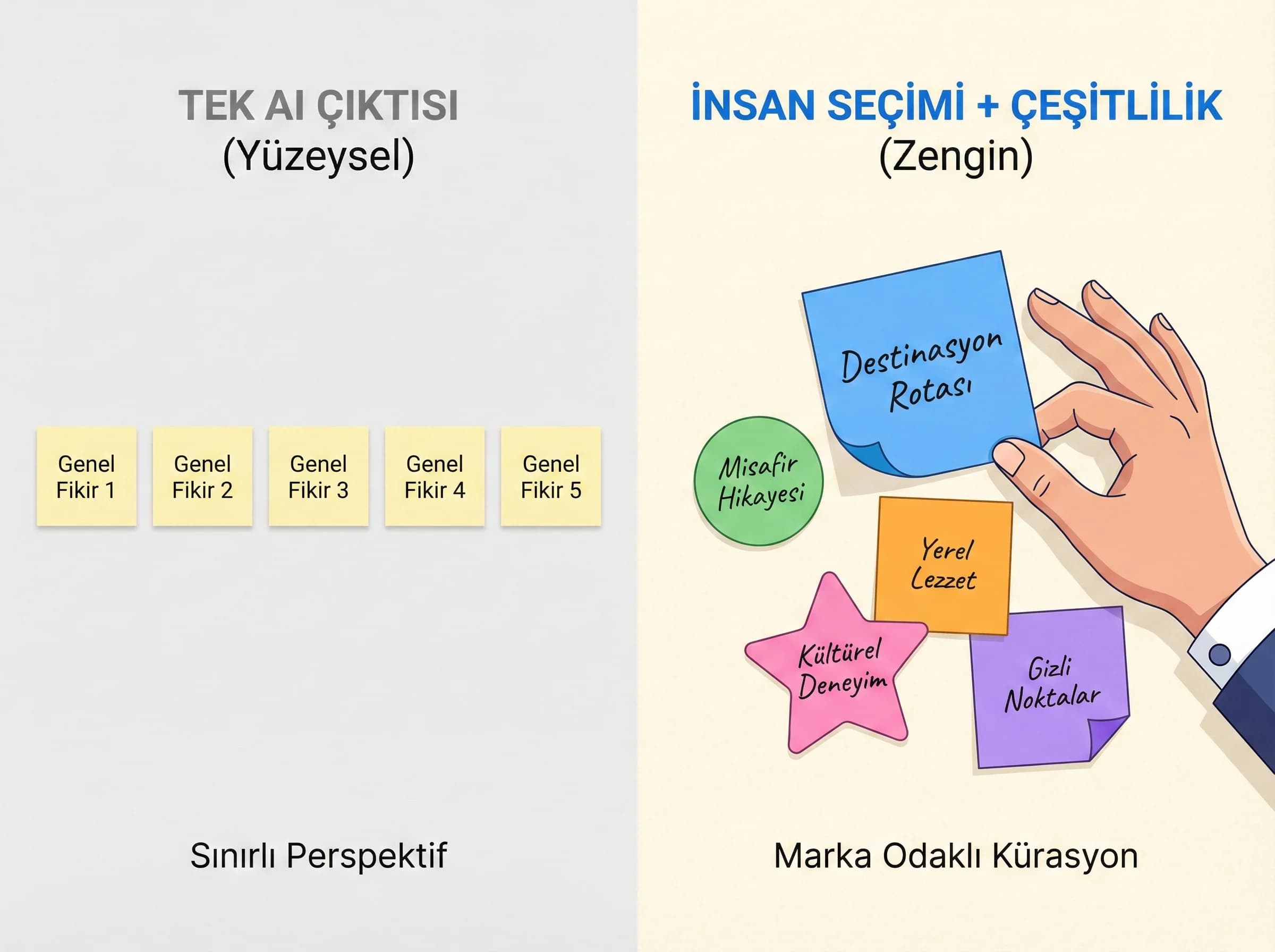 AI ile fikir üretimi bölüm ayırıcı görseli