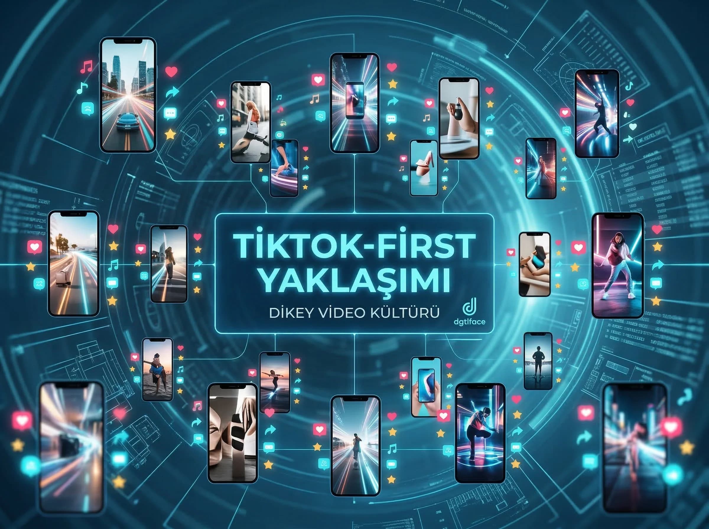 TikTok-first yaklaşımı bölüm ayırıcı görseli