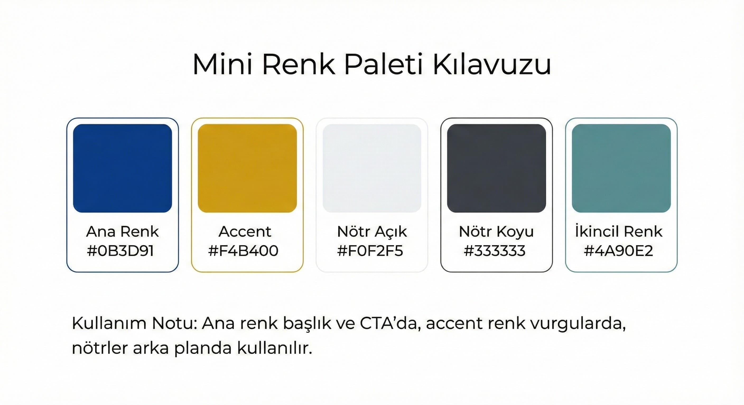 Renk paleti nasıl seçilmeli?