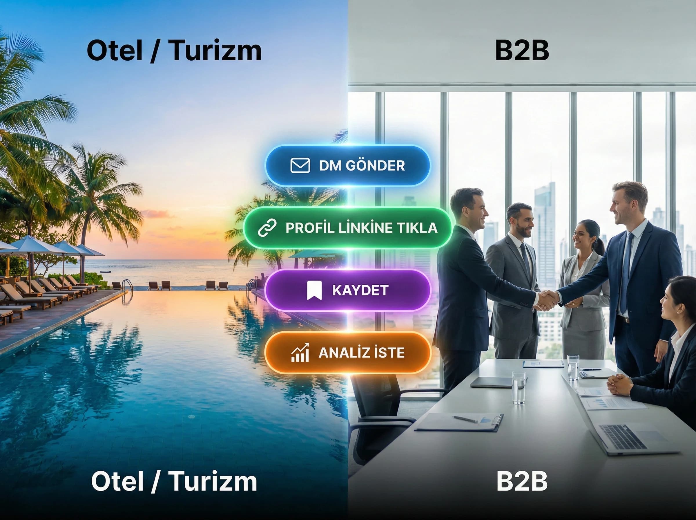 Hook-gövde-CTA akış şeması, caption yazım süreci