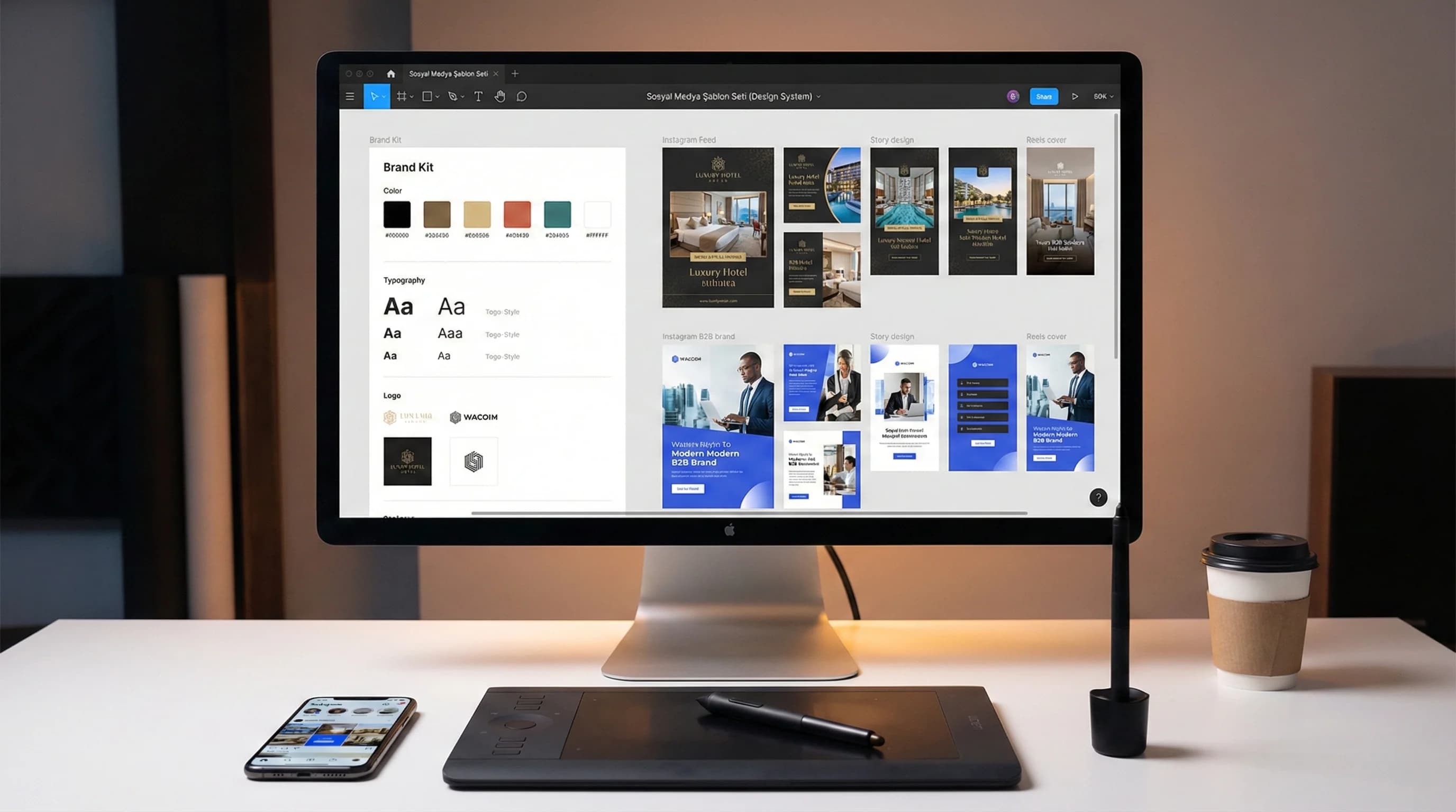 Tasarım Şablonları ile Ölçeklenebilir Sosyal Medya İçerik Üretimi