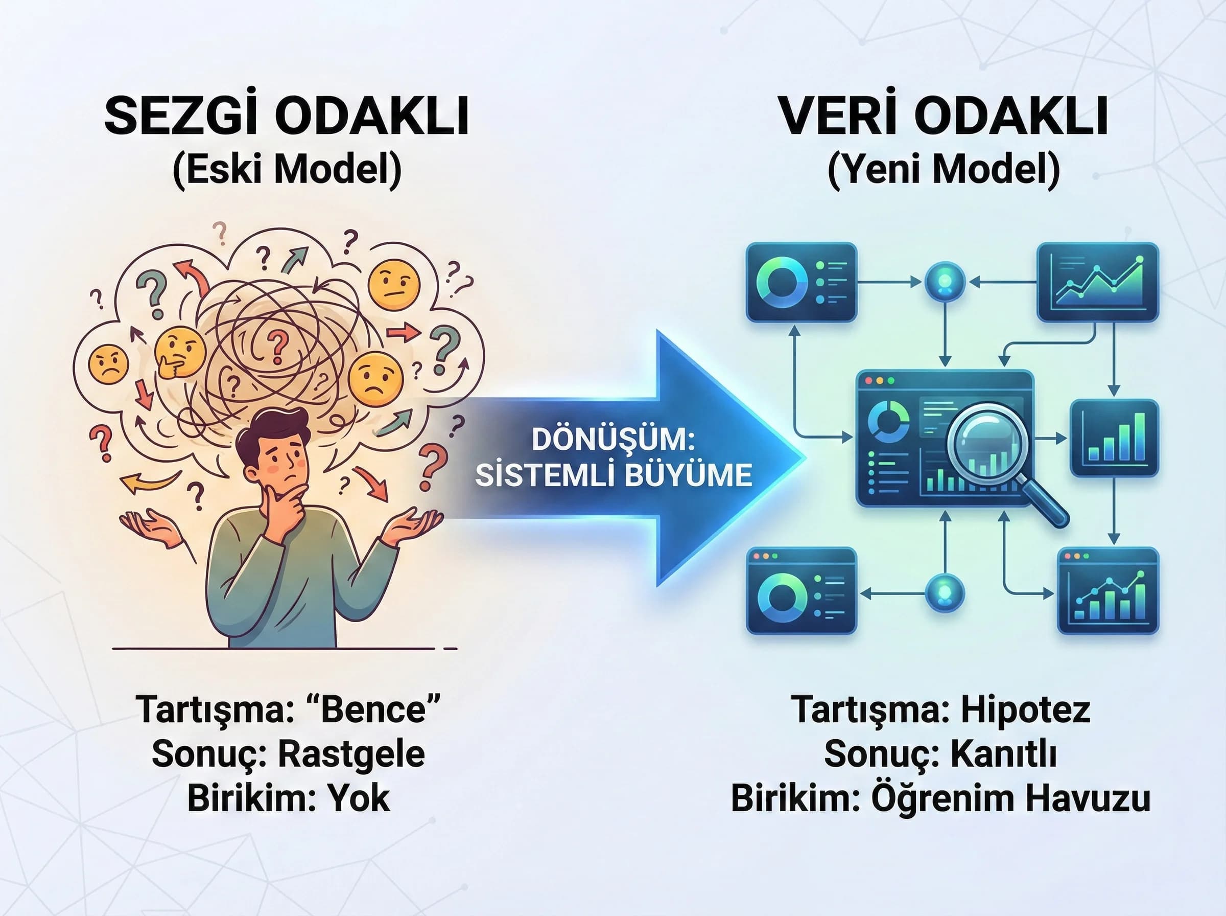 Sosyal medyada test kültürünün neden gerekli olduğunu anlatan bölüm ayırıcı görseli