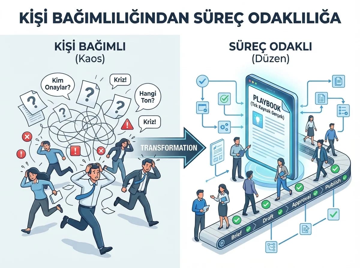 Playbook’un kişi bağımlılığını azaltmasını anlatan bölüm ayırıcı görseli