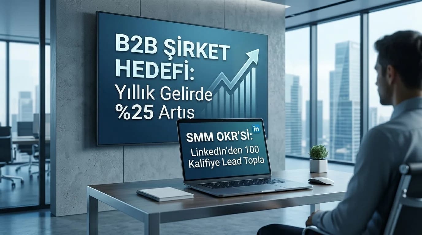 Stratejiden backlog’a sprint’lere giden 90 günlük plan akış diyagramı