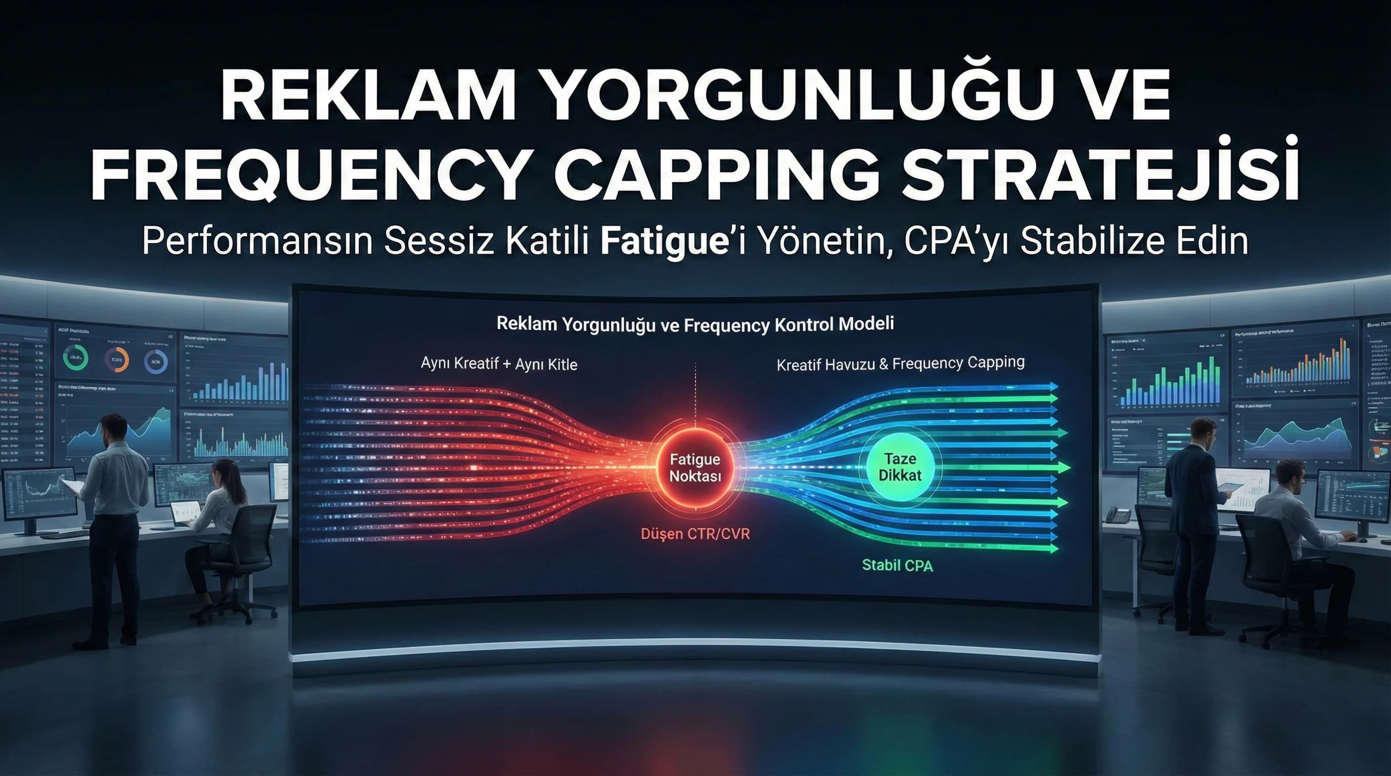 Reklam Yorgunluğu (Creative Fatigue) ve Frequency Capping Stratejisi