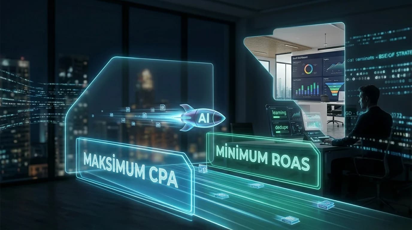 AI önerisi ve insan guardrail modeli, karar koridoru reklam bağlamı