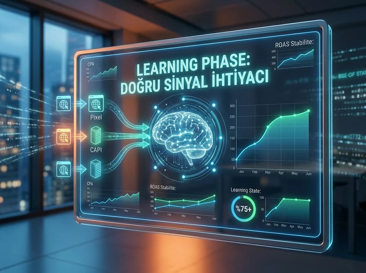 Learning phase ve sinyal ihtiyacı, AI optimizasyon rehberi bağlamı