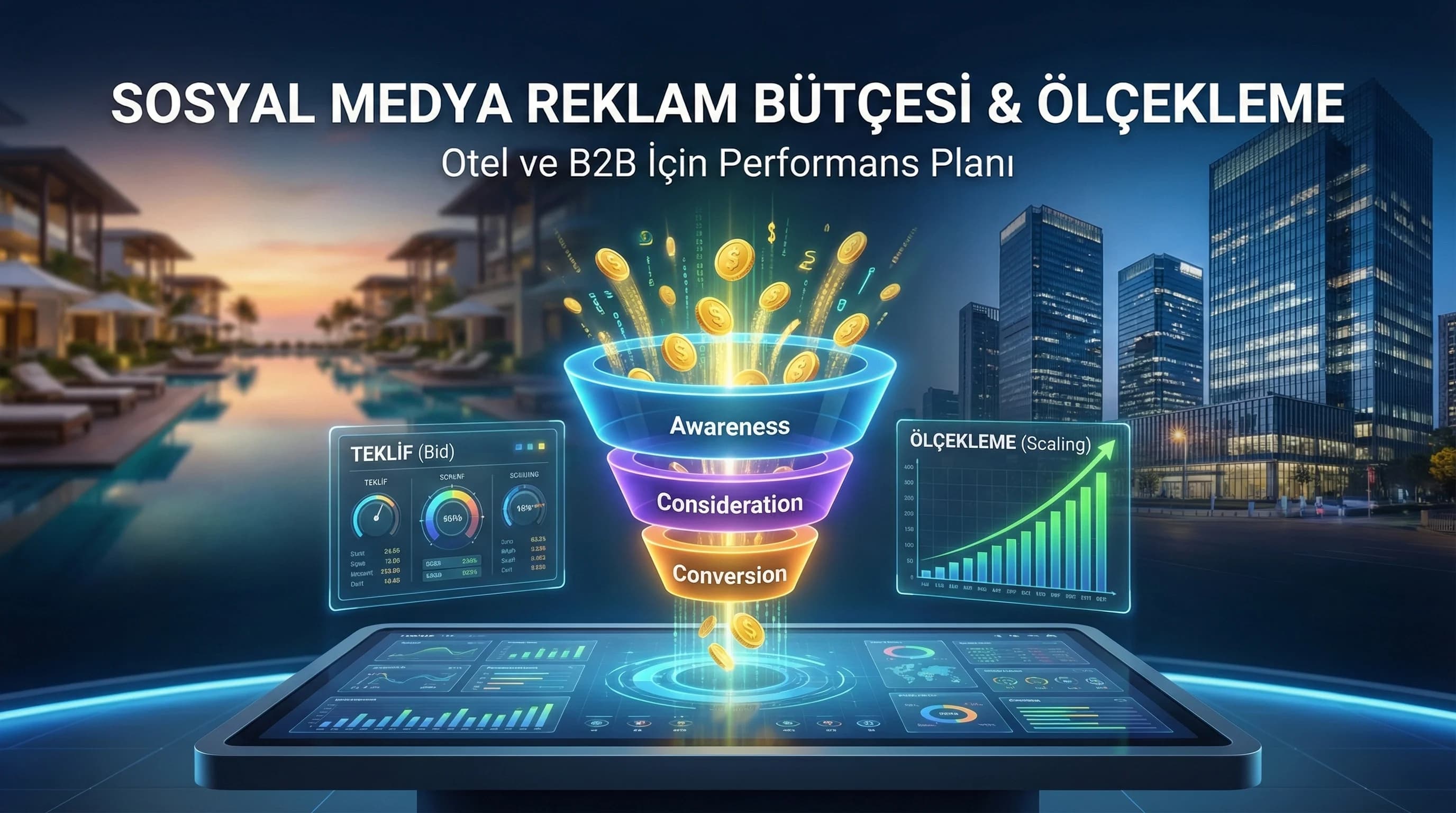 Sosyal Medya Reklam Bütçesi, Teklif Stratejisi ve Ölçekleme