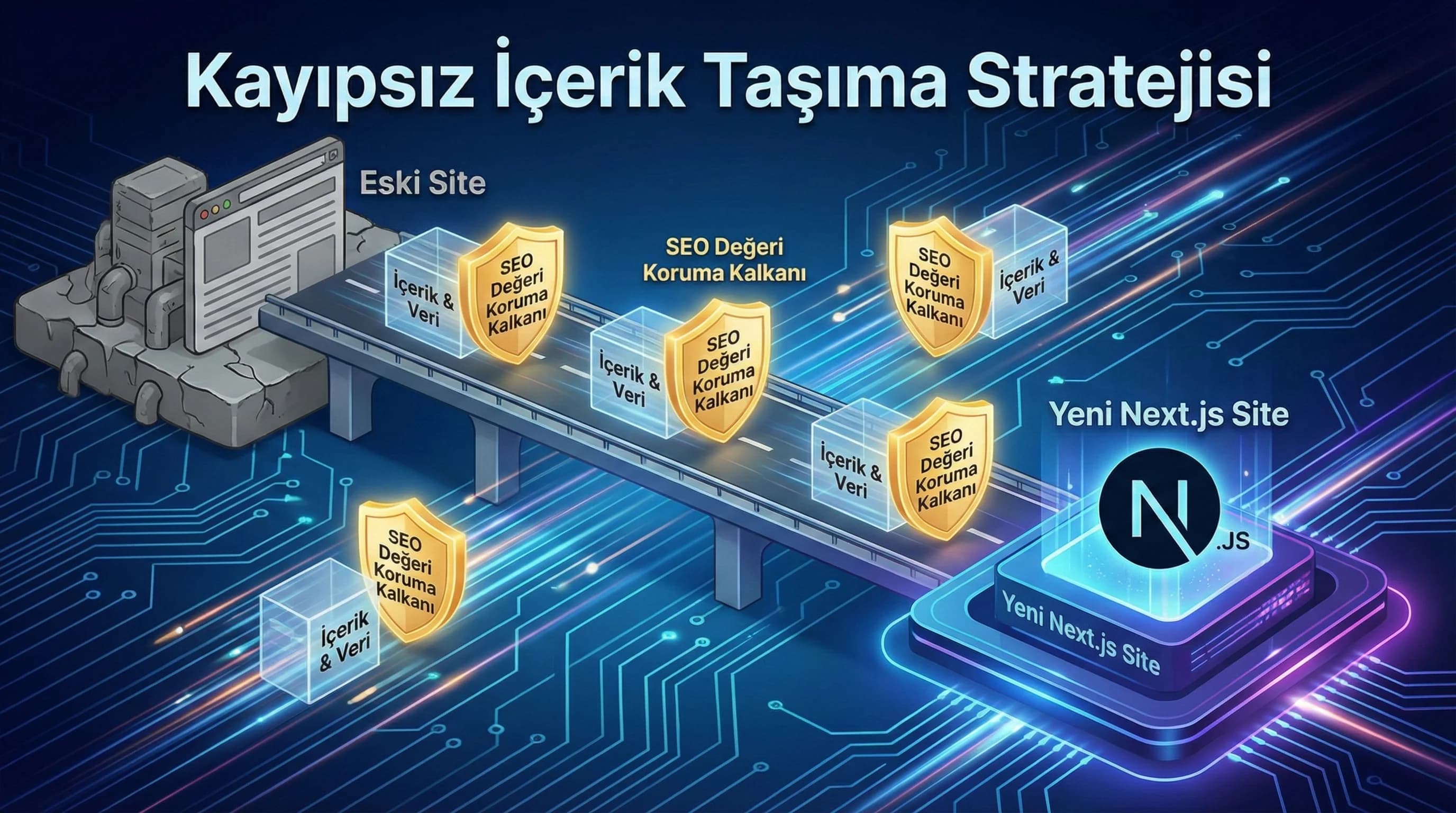 İçerik Taşıma Stratejisi: Eski Web Siteden Yeni Next.js Siteye Geçiş
