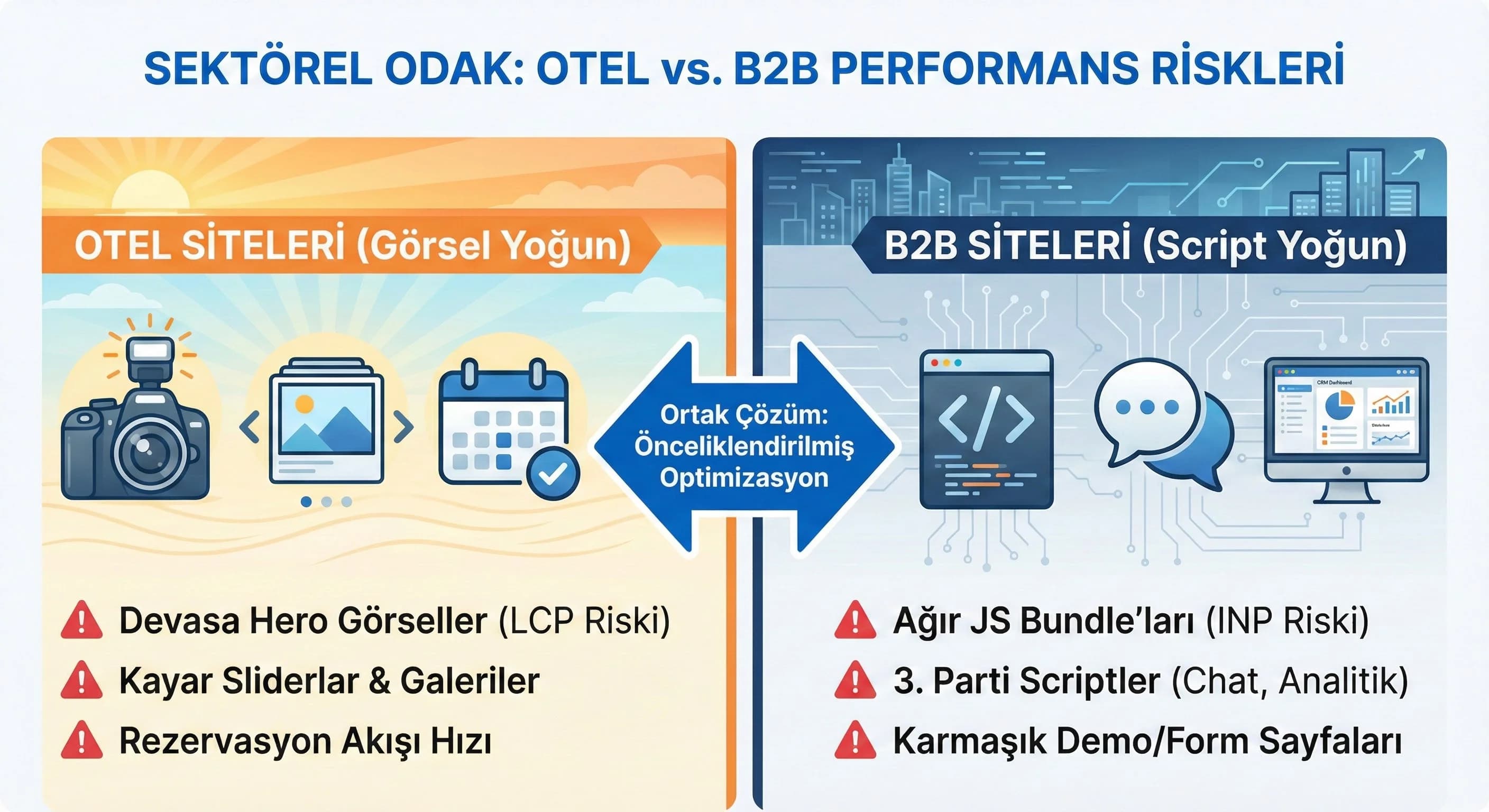  Otel ve B2B İçin Performans Checklist’i