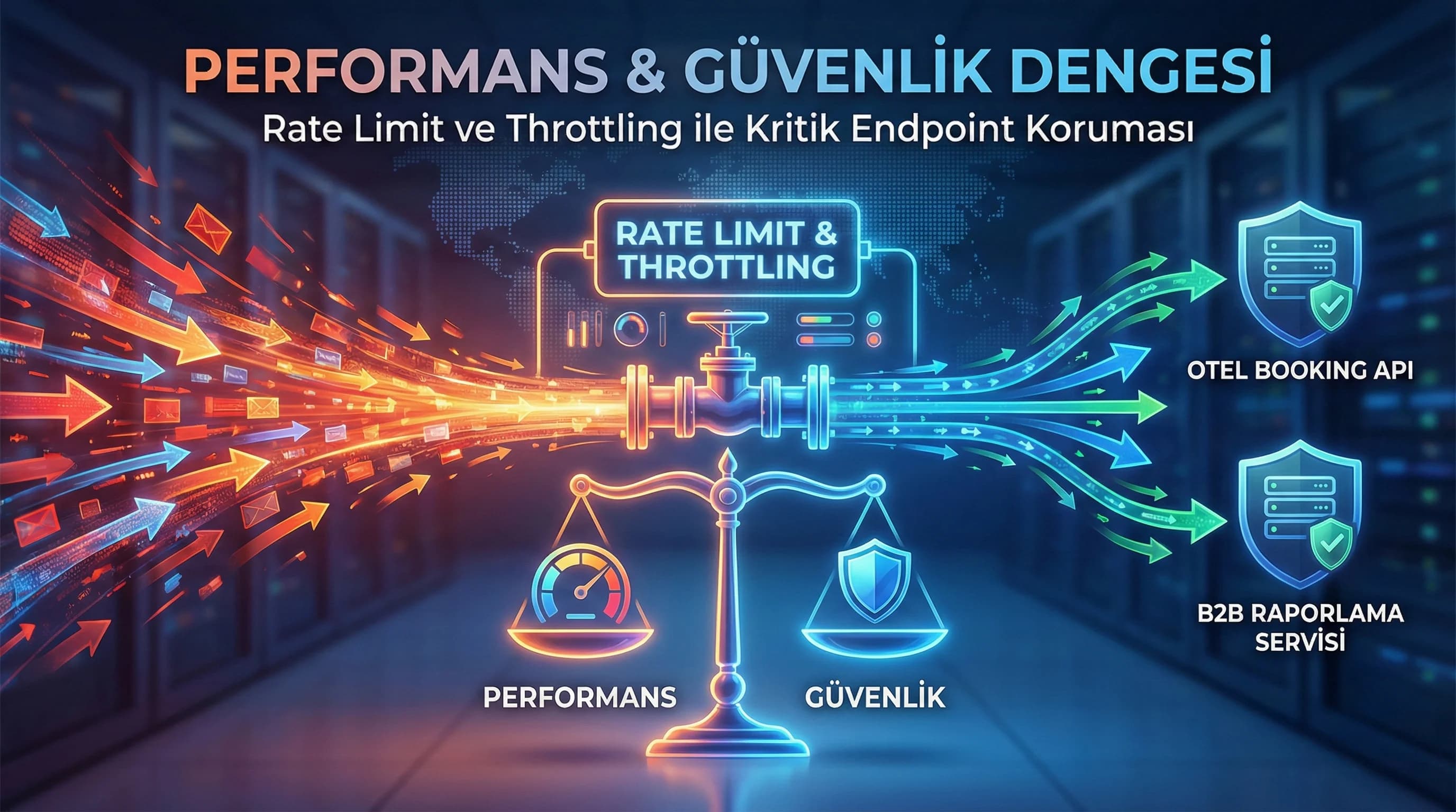 Performans ve Güvenlik Orantısı: Kaynak Limitleri, Rate Limit ve Throttling Stratejisi