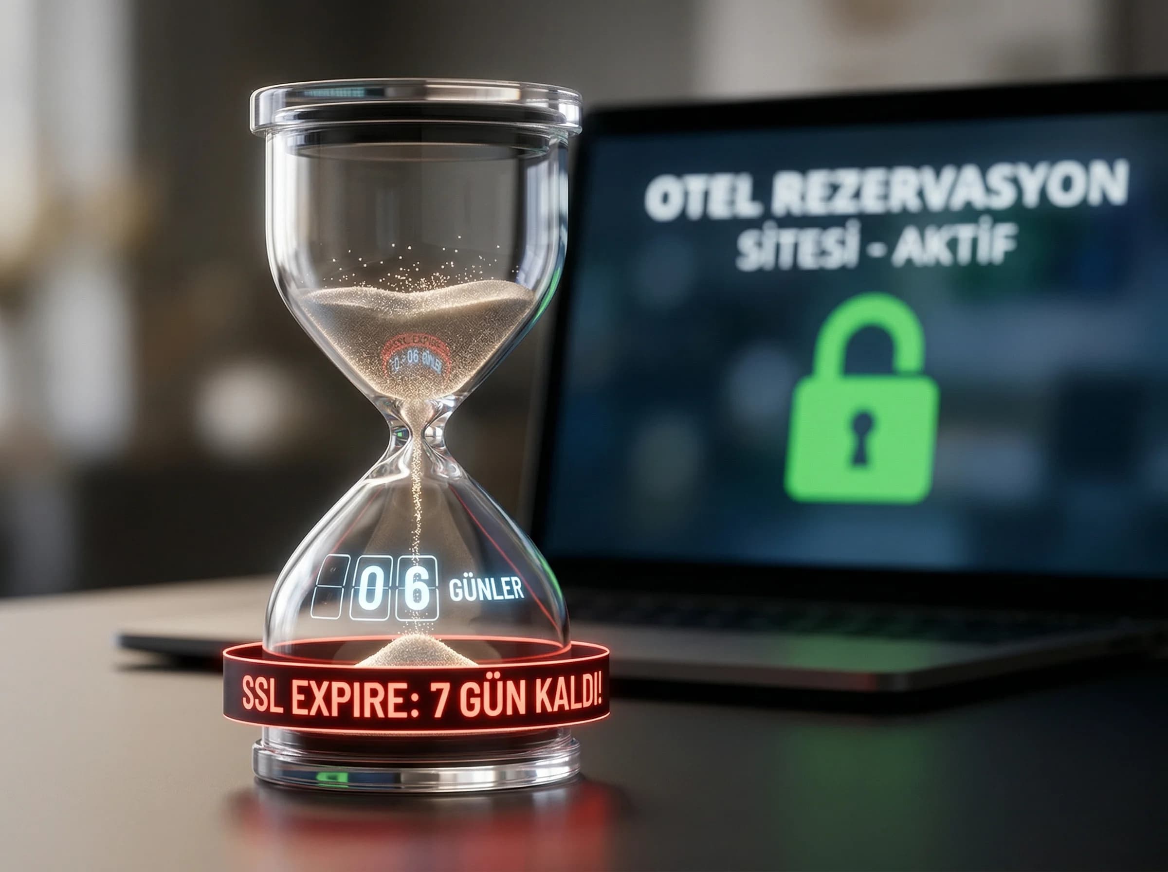 Uptime ve sertifika izleme, incident önleme için bölüm ayırıcı
