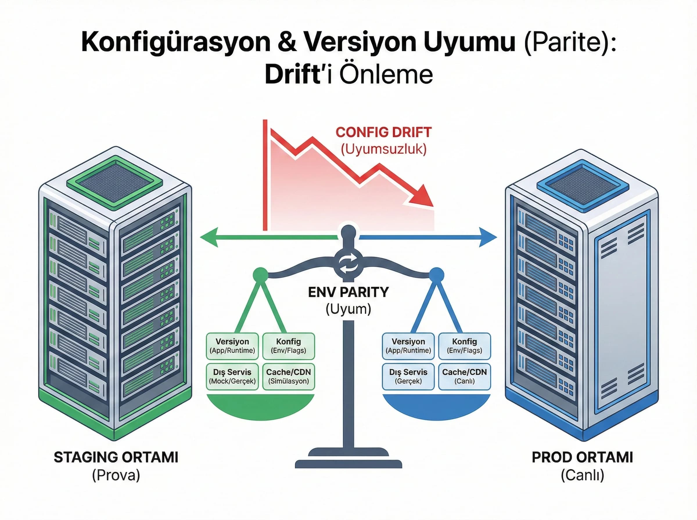 Status page ve dashboard bölümü, amaç görünürlük, operasyon bağlamı