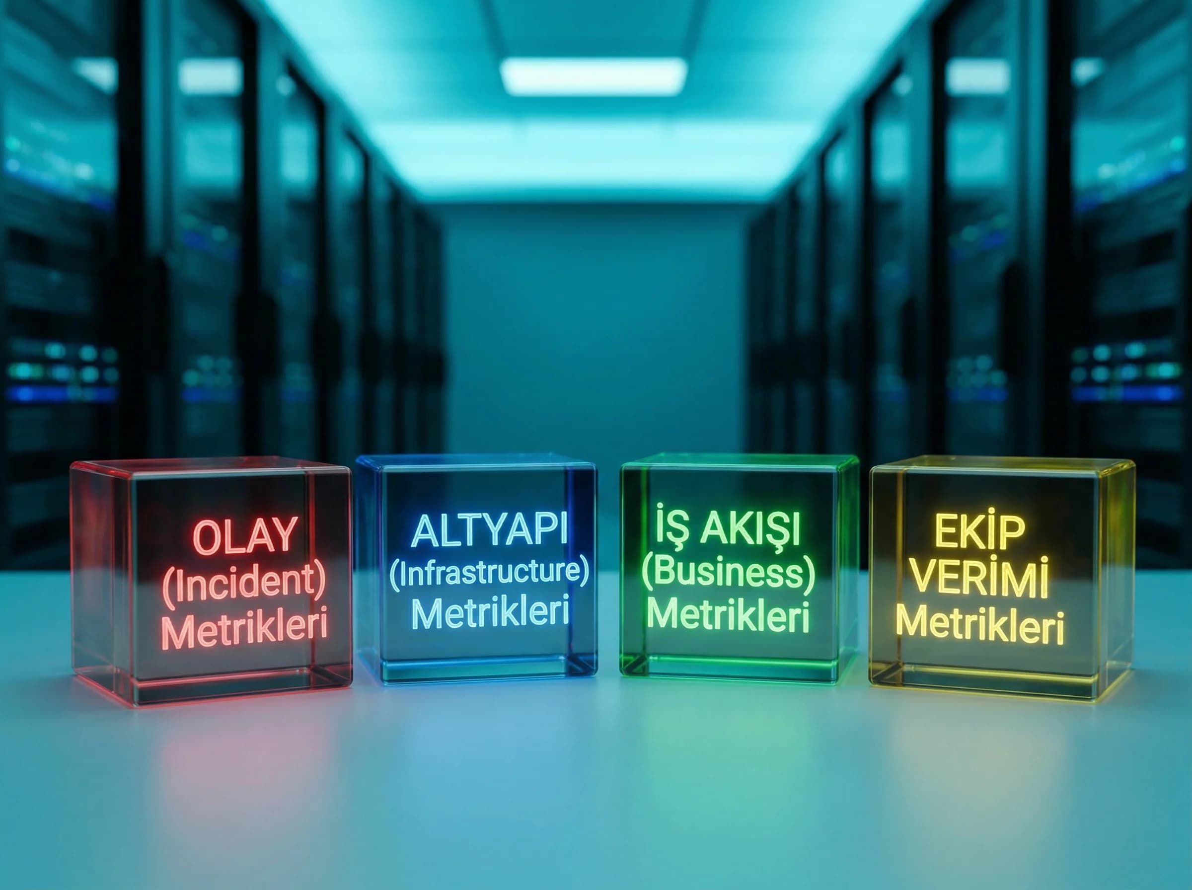 KPI grupları bölümü, amaç metrik seti, teknik ekip bağlamı