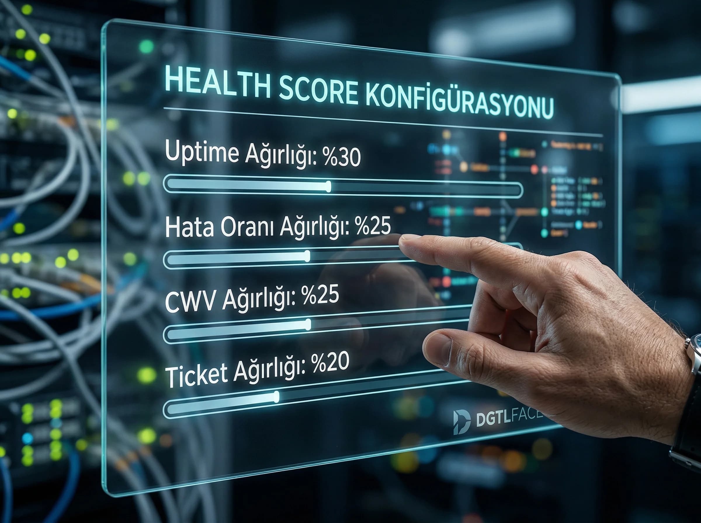 Health score kurgusu bölümü, amaç puanlama modeli, iş ve teknik bağlamı
