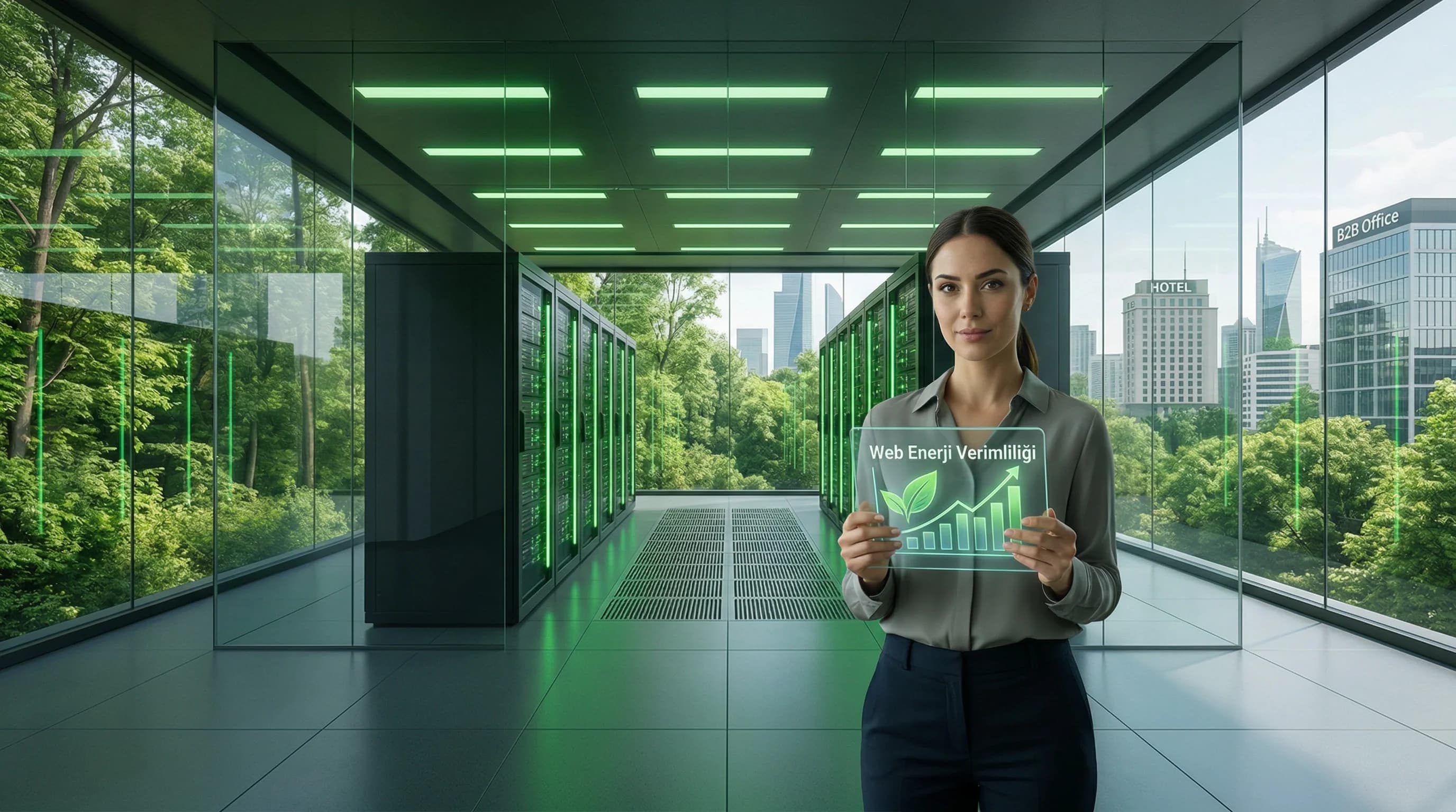 Green IT ve Sürdürülebilir Bakım: Web Altyapısının Karbon Ayak İzini Azaltmak