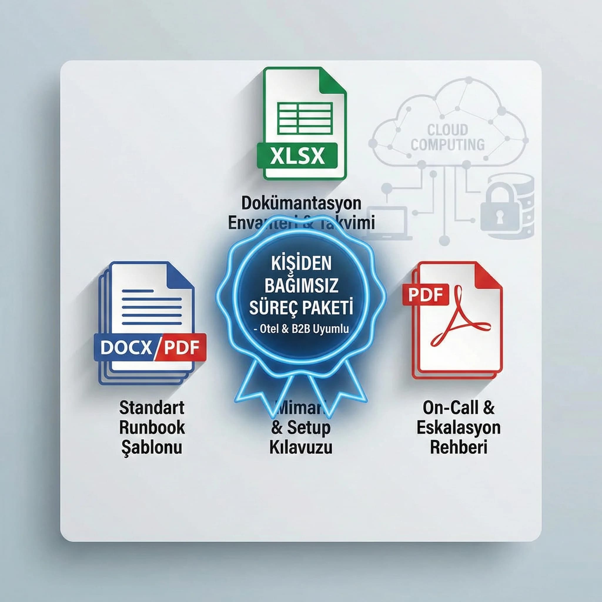 Doküman seti deliverables, amaç süreç hafızası, otel ve B2B bağlamı