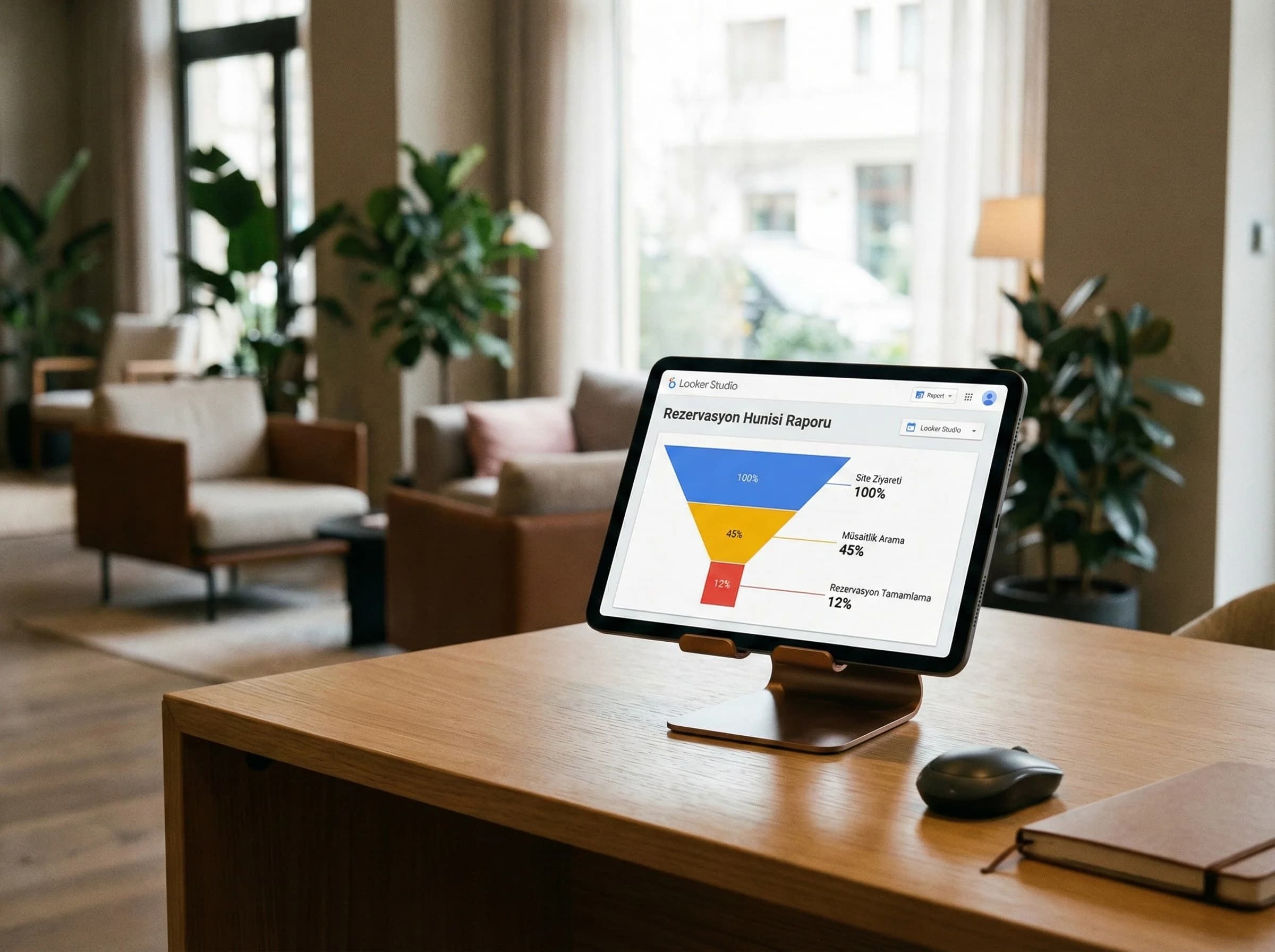 Otel raporlama kullanım alanlarını bölen bölüm ayırıcı görseli