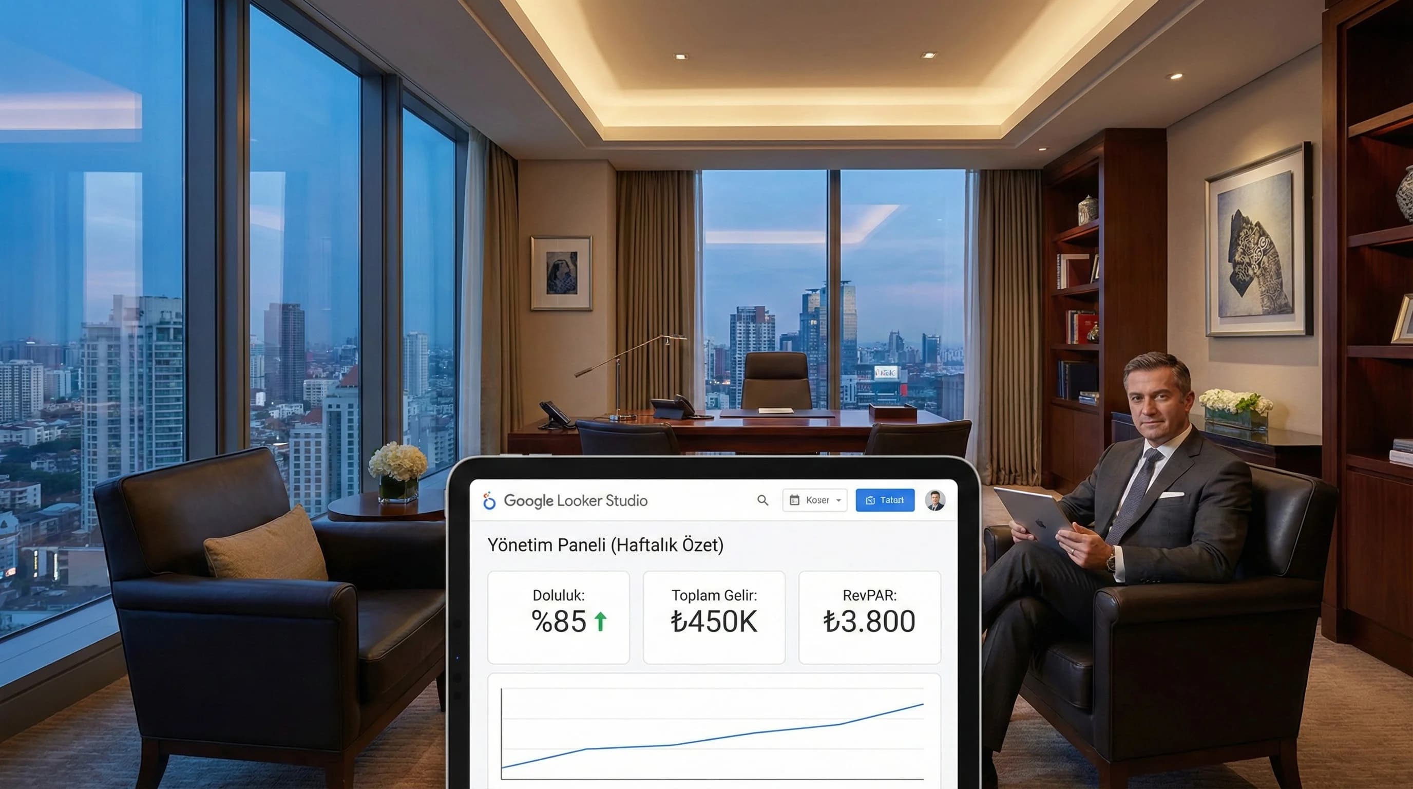 Yöneticiler İçin Executive Dashboard ve Otomatik Looker Studio Raporlama