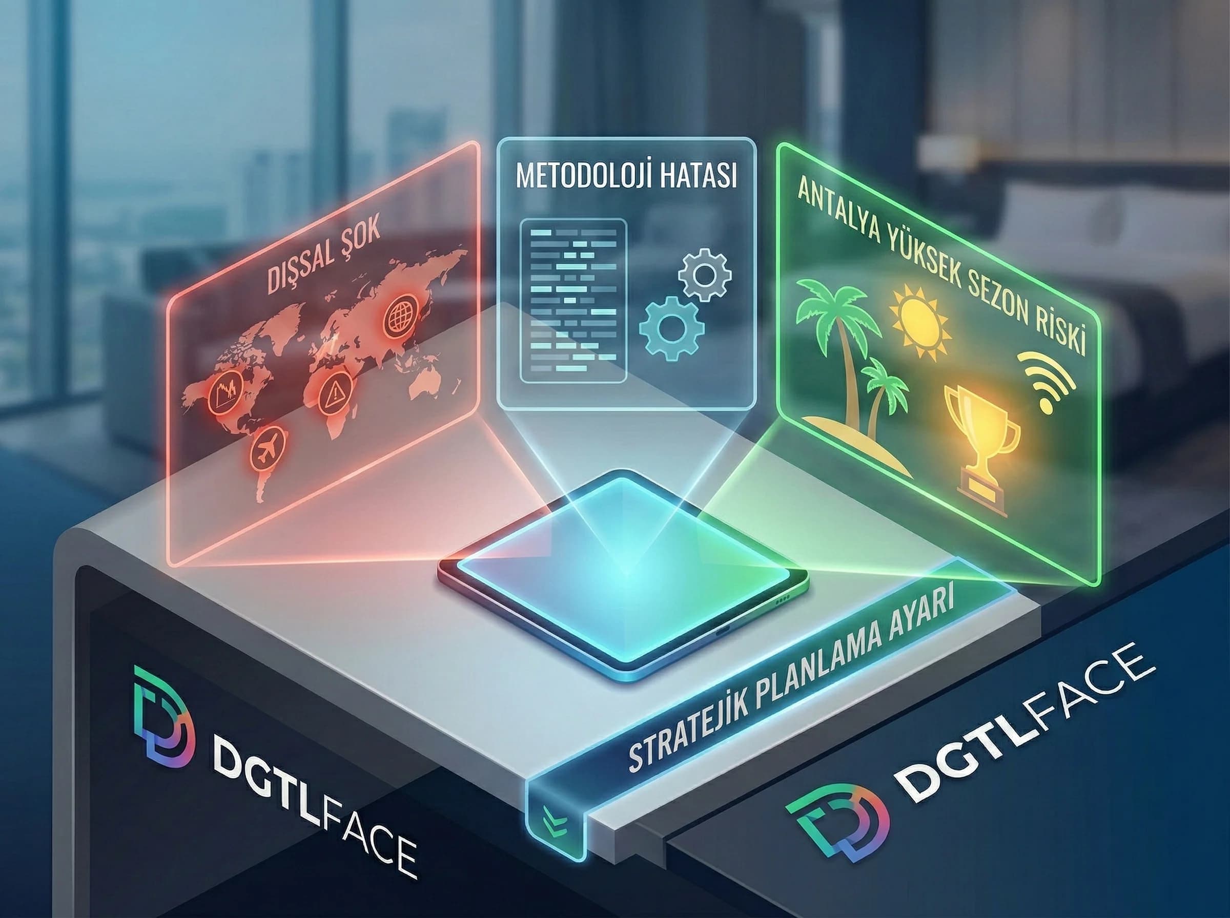 Pazar şoku ve metodoloji hatasını ayıran planlama benchmark görseli