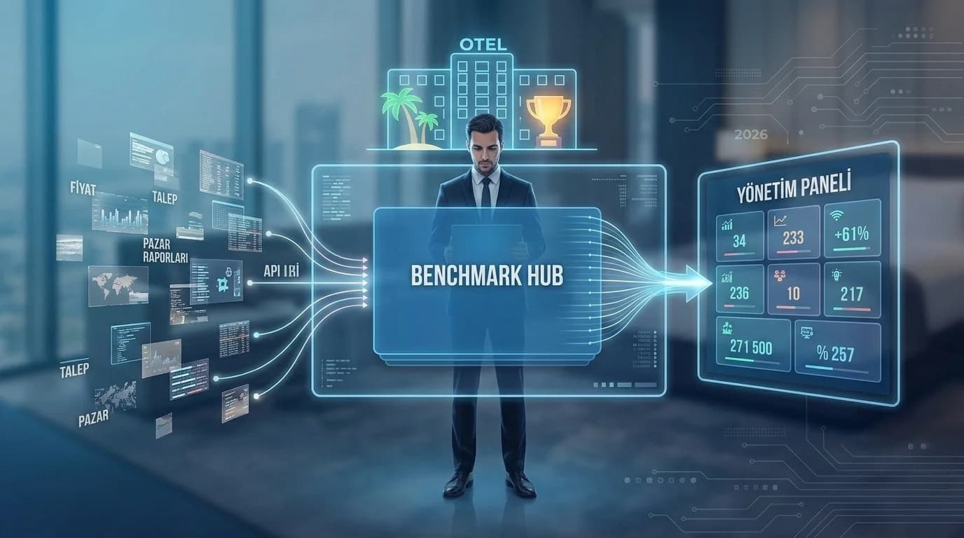2026’da Otel Benchmark Platformları ve API Ekosistemi: Veriyi Tek Ekranda Toplamak
