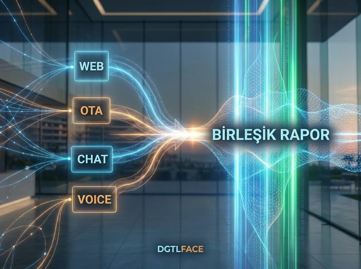 Kanal kıyası ve birleşik raporlama bölümüne geçişi ayıran görsel