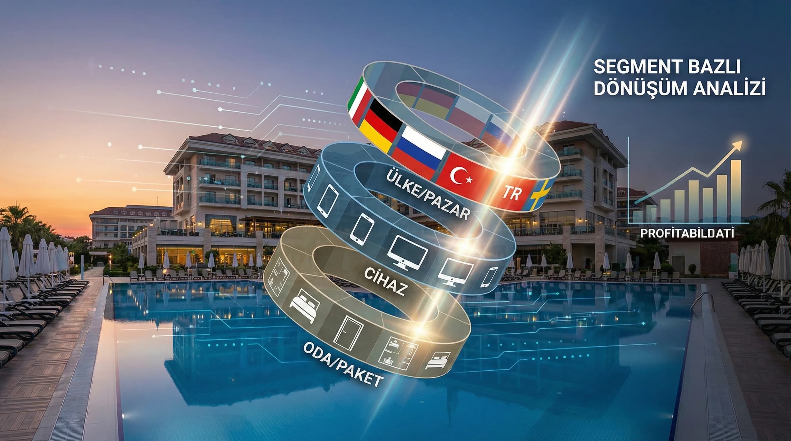 Segment Bazlı Dönüşüm Analizi: Ülke, Cihaz ve Oda Tipine Göre Satış Performansı
